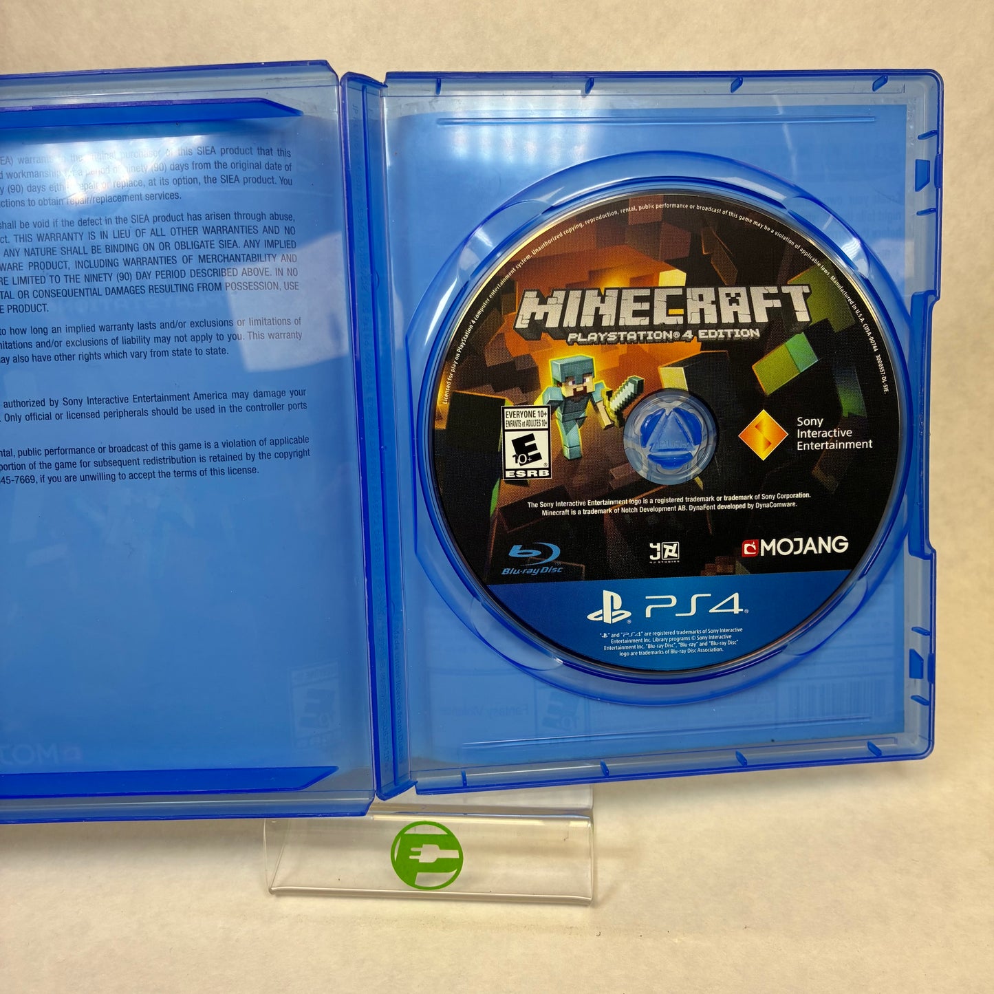 Minecraft: Playstation 4 Edition (Playstation 4, 2014)