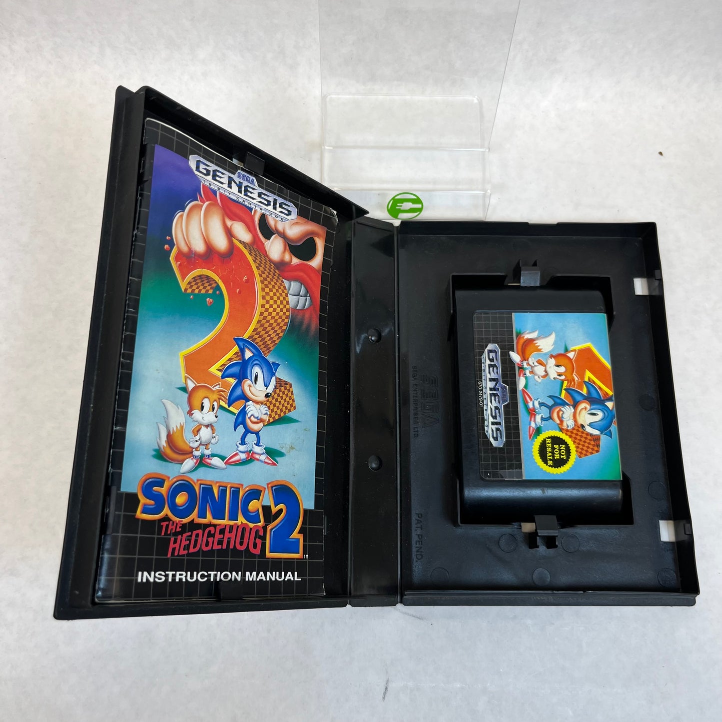 Sonic The Hedgehog 2 Not For Resale (Sega Genesis, 1992)