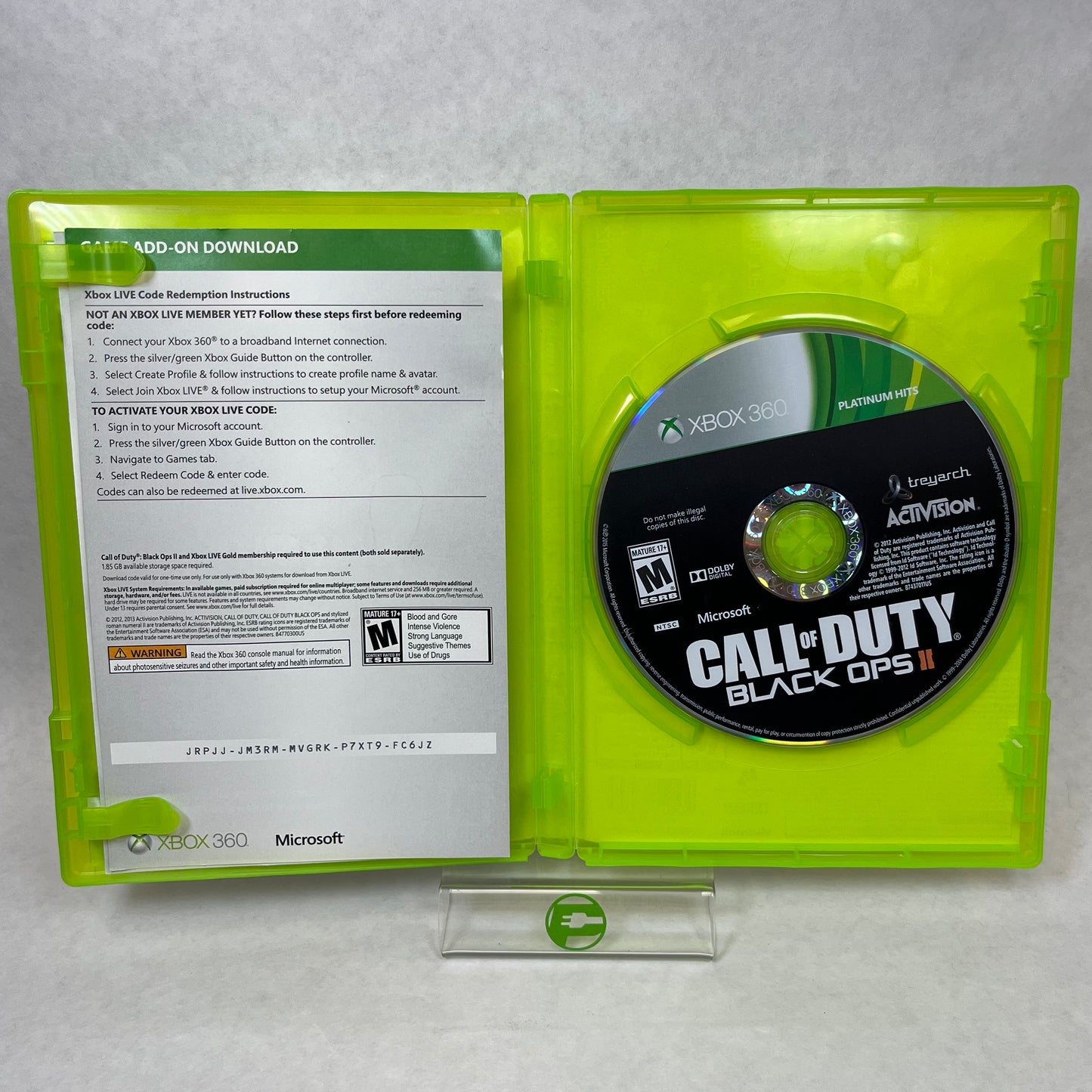 Call of Duty Black Ops II (Xbox 360, 2012)