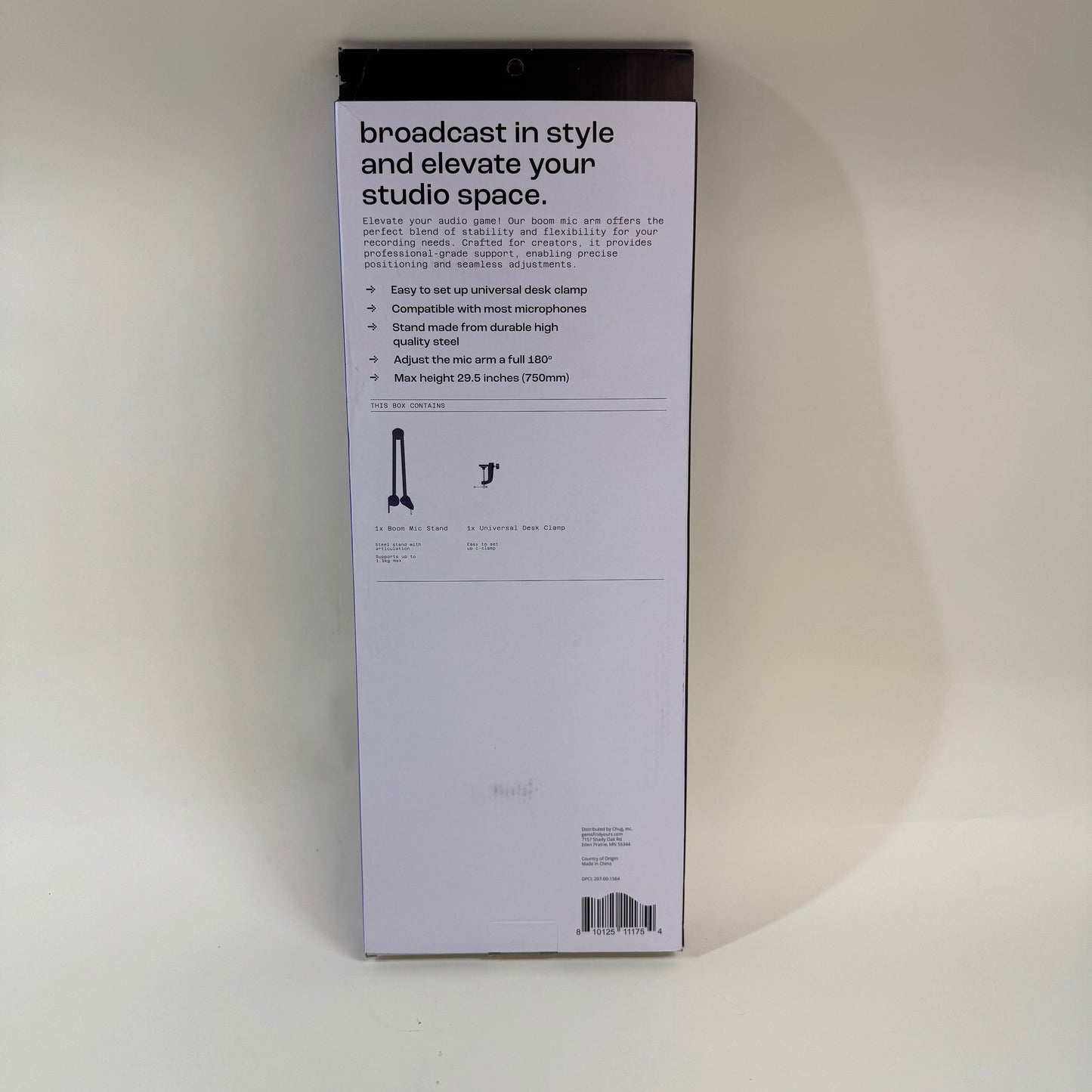 New North Boom Mic Arm 207-00-1564 NO MIC INCLUDED!