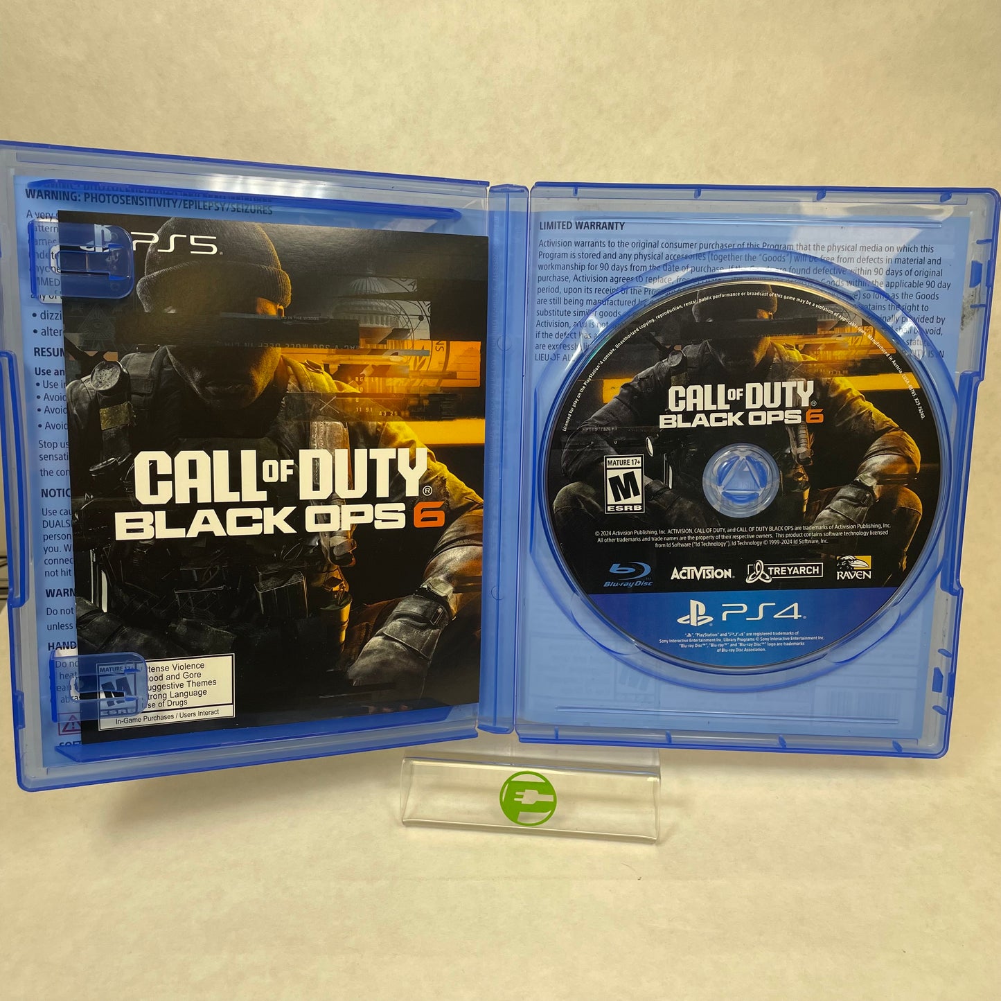 Call of Duty Black Ops 6 (Sony PlayStation 4 PS4, 2024)