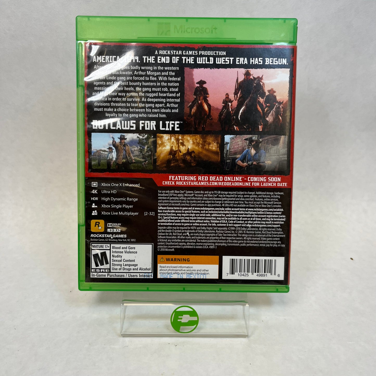 Red Dead Redemption 2 II (Microsoft Xbox One, 2018)
