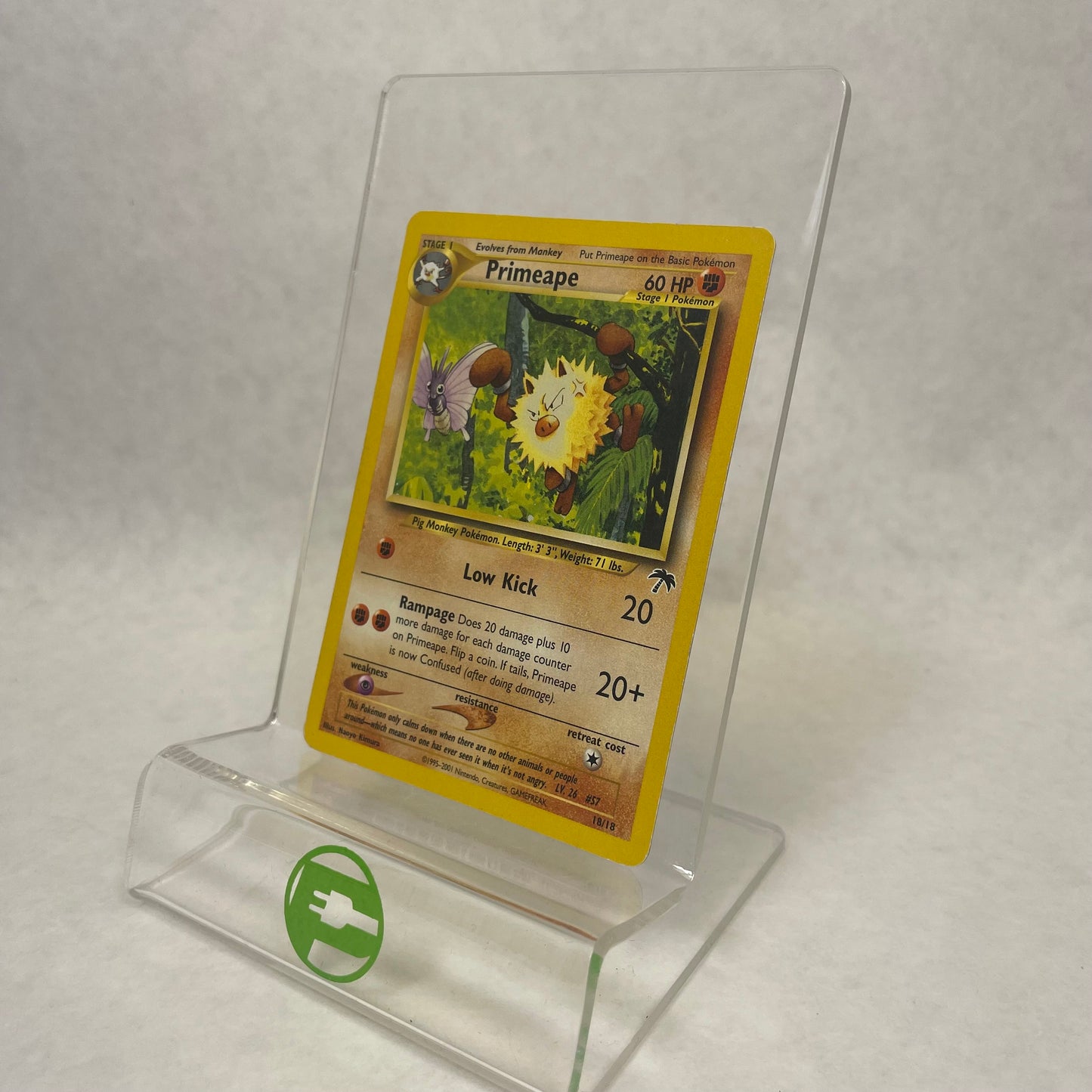 Pokémon TCG Southern Islands Primeape 18/18 Regular English