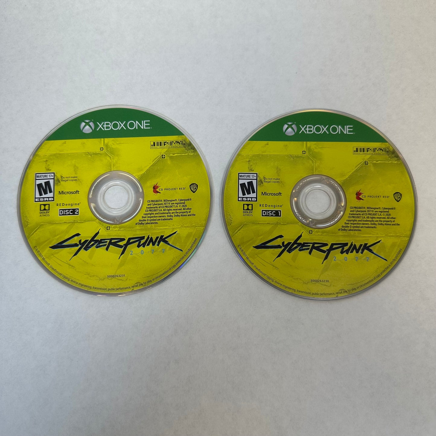 Cyberpunk 2077 (Microsoft Xbox One, 2020)