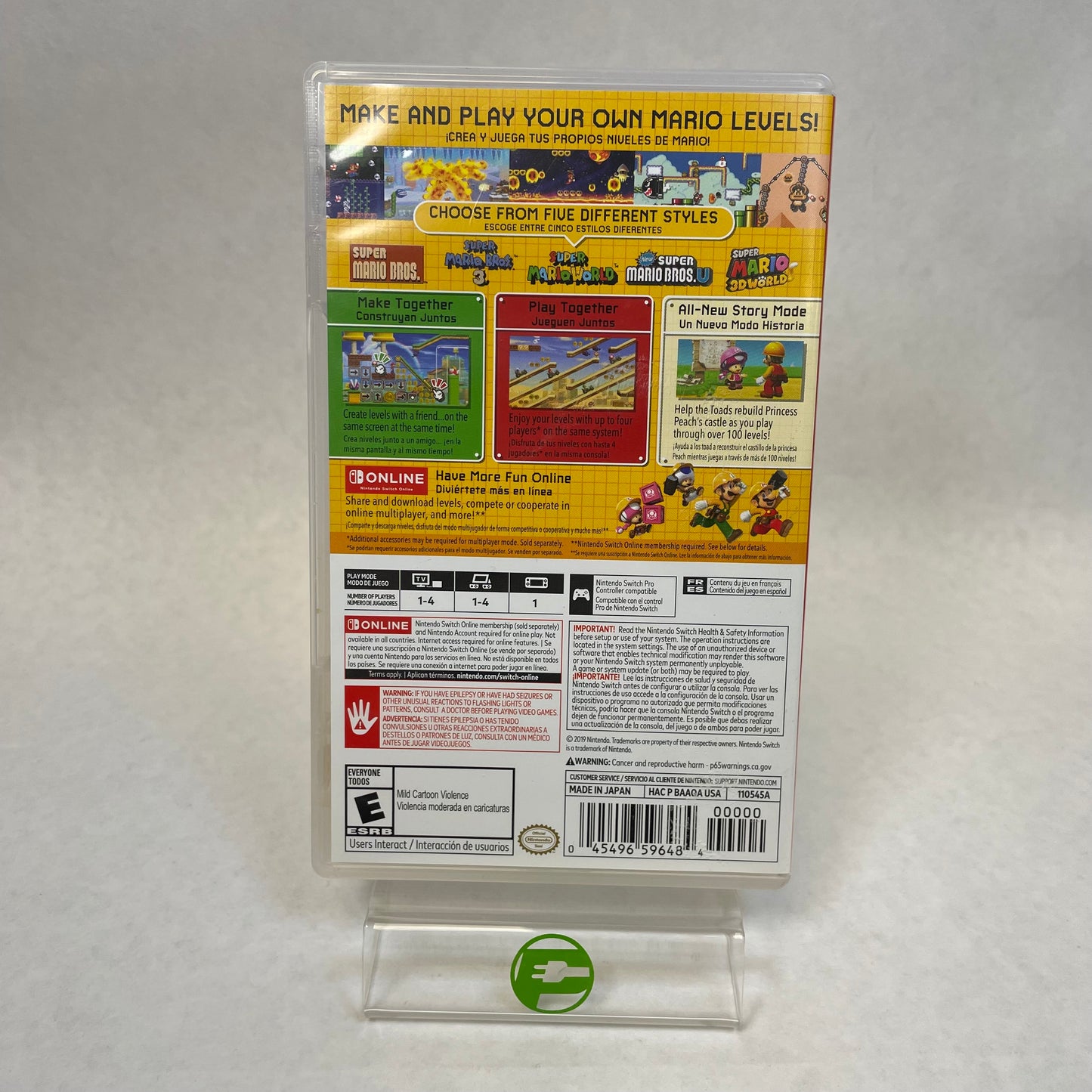 Super Mario Maker 2 (Nintendo Switch, 2019)