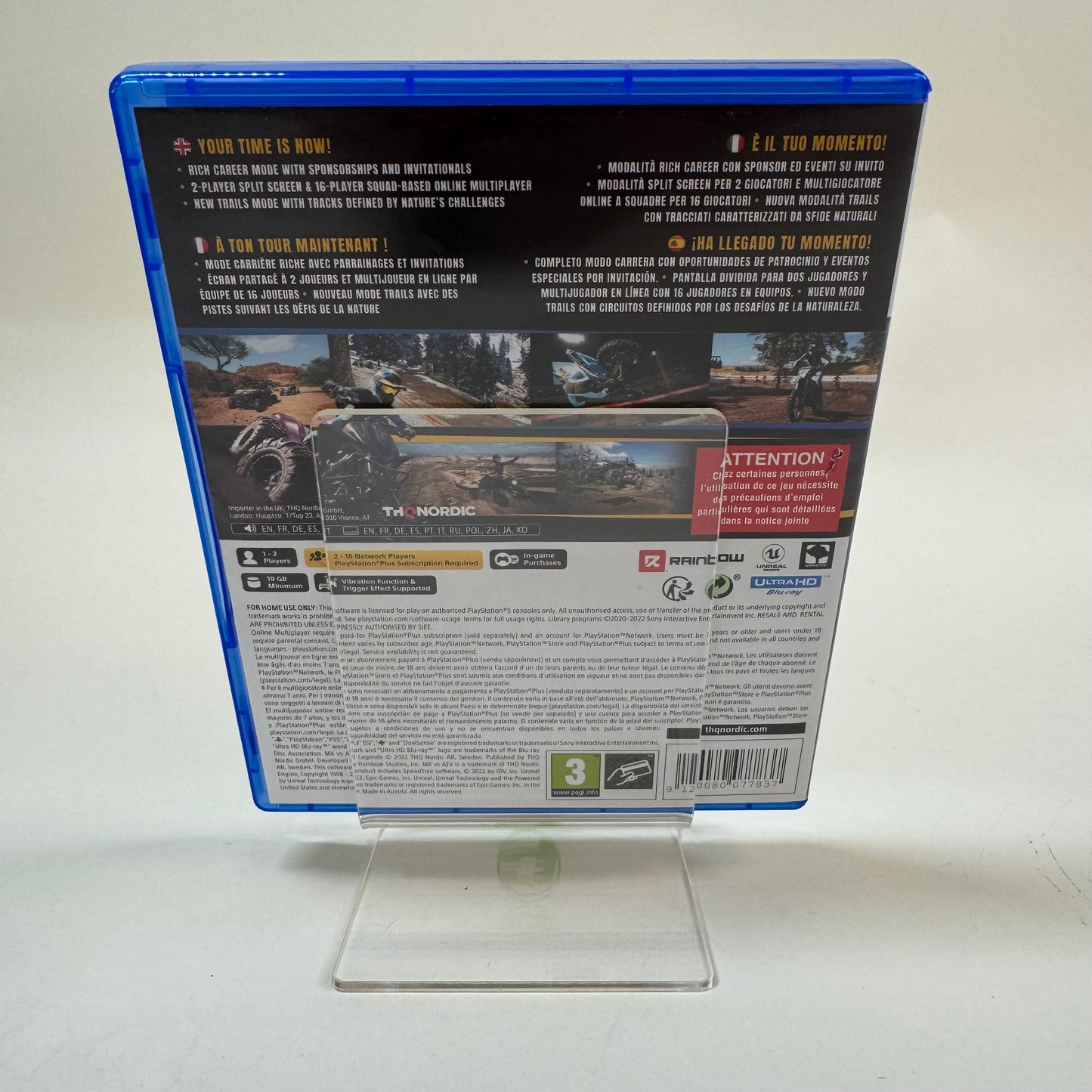 MX vs ATV Legends (Sony PlayStation 5 PS5, 2022)