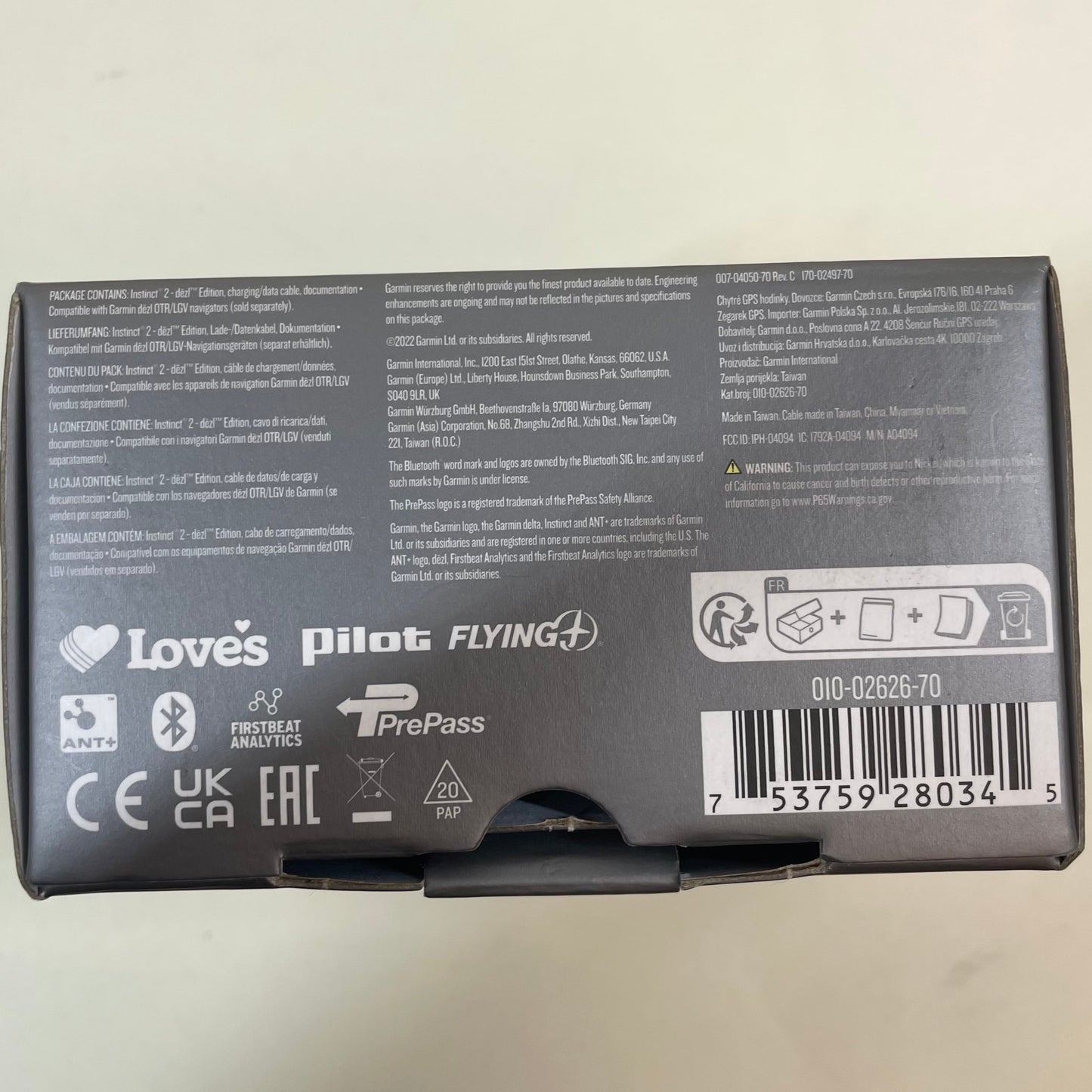 Garmin Instinct 2 Dezl Edition Trucking Smart Watch
