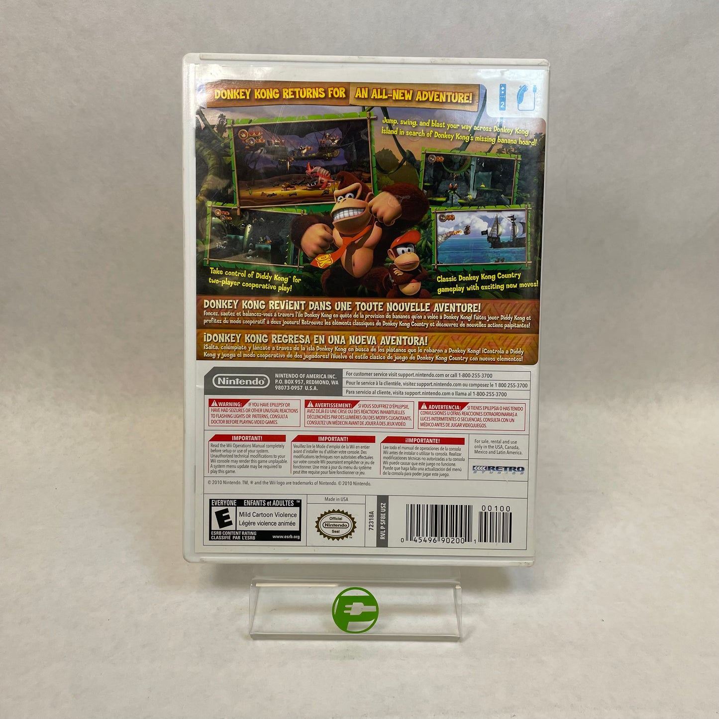 Donkey Kong Country Returns (Nintendo Wii, 2010)