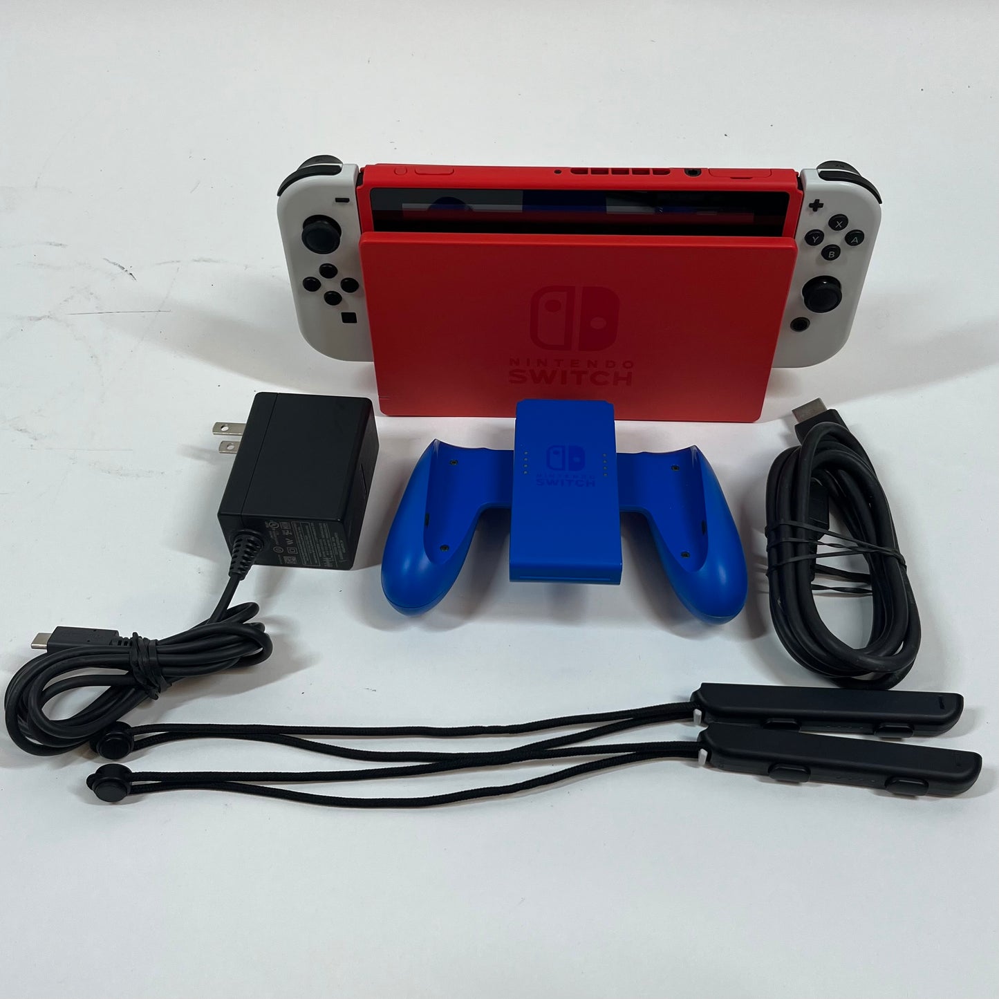 Nintendo Switch V2 Video Game Console HAC-001 Mario Red Edition