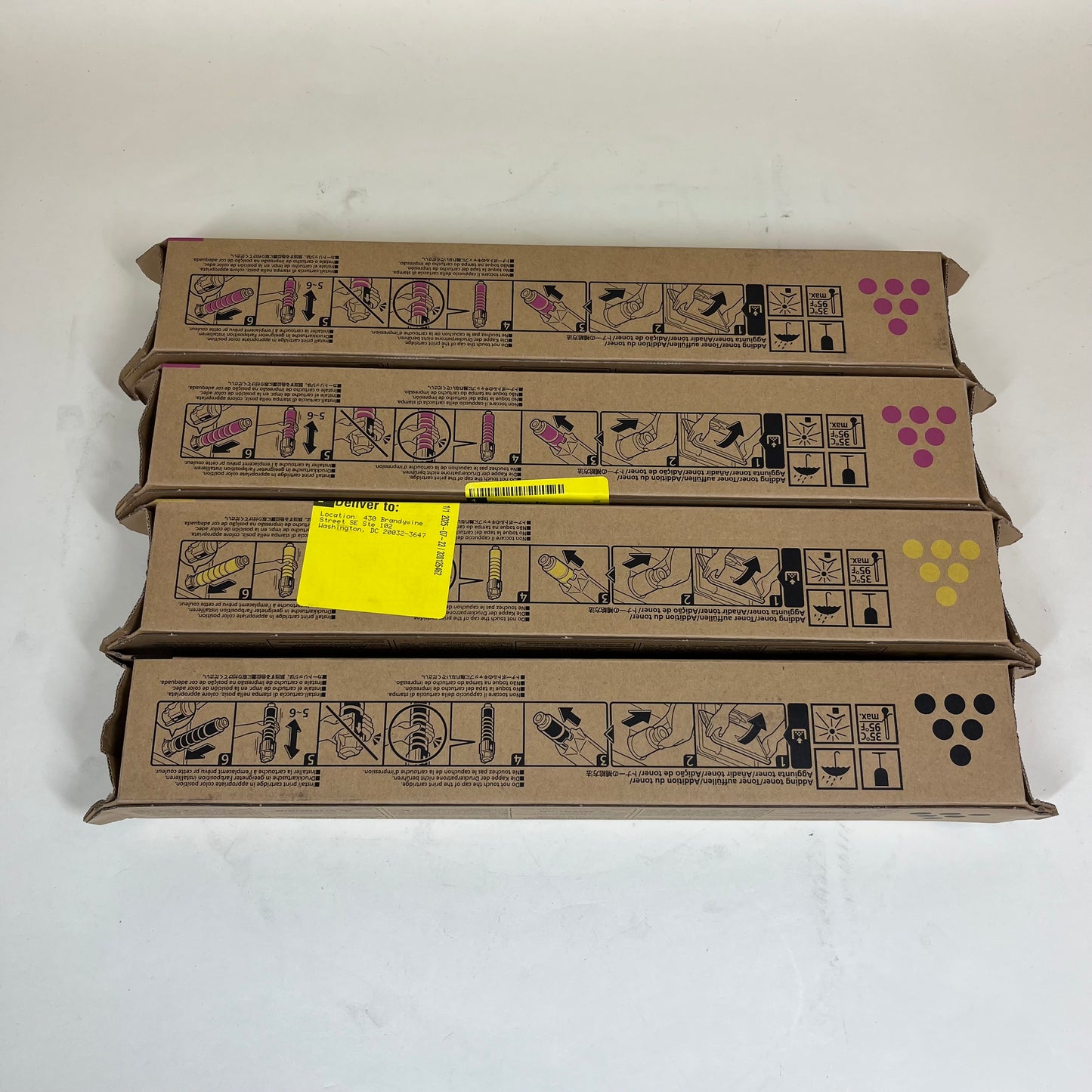 New Ricoh Savin Lanier IM C300 2-M 1-Y 1-K Toner Cartridge 842378 842380 842381