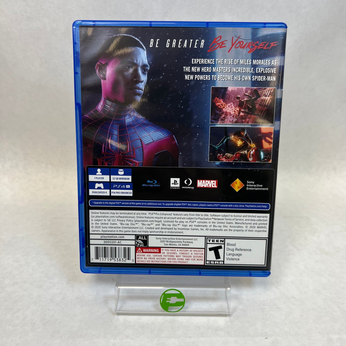 Marvel Spider-Man Miles Morales (Sony PlayStation 4 PS4, 2020)
