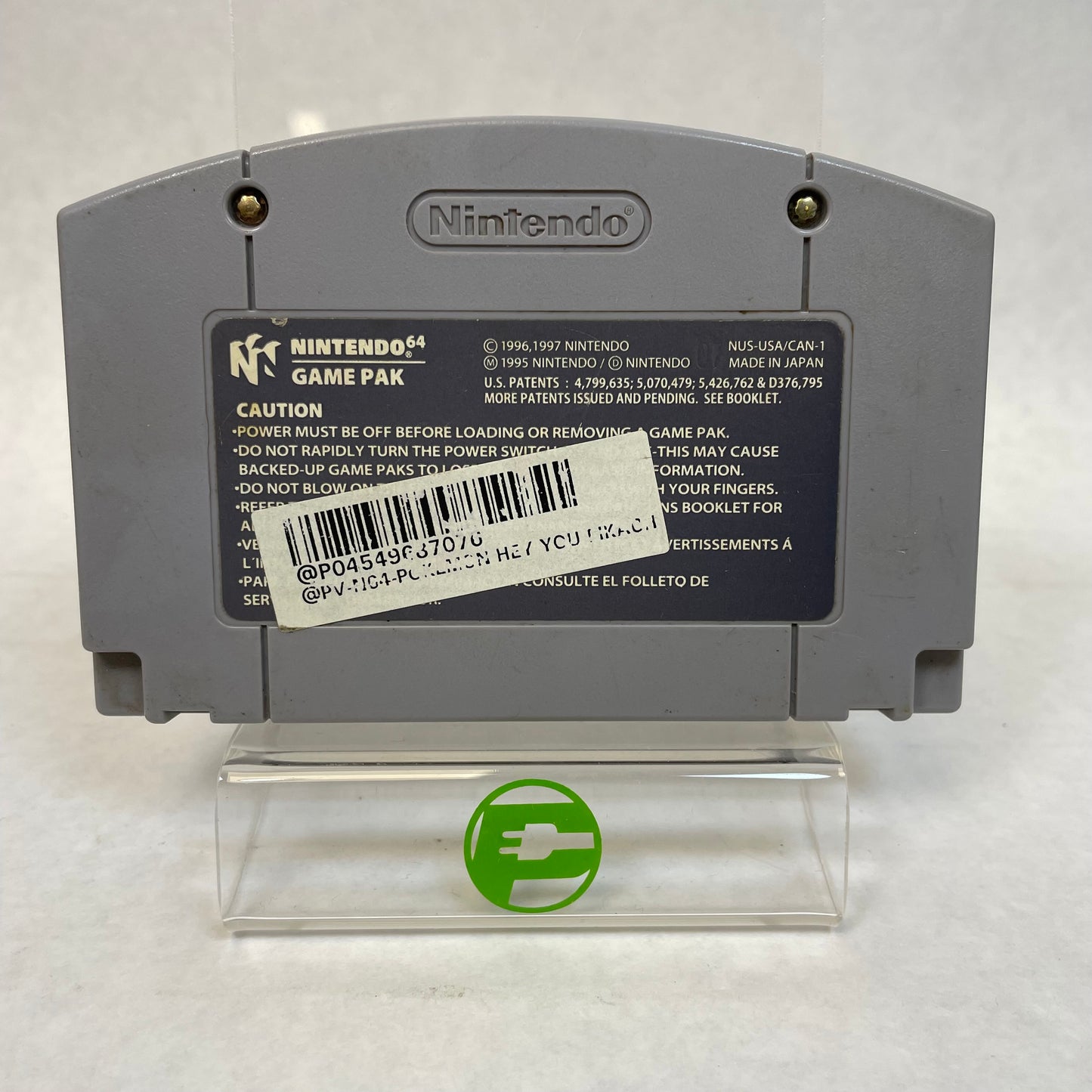 Hey You, Pikachu! (Nintendo 64 N64, 1998)