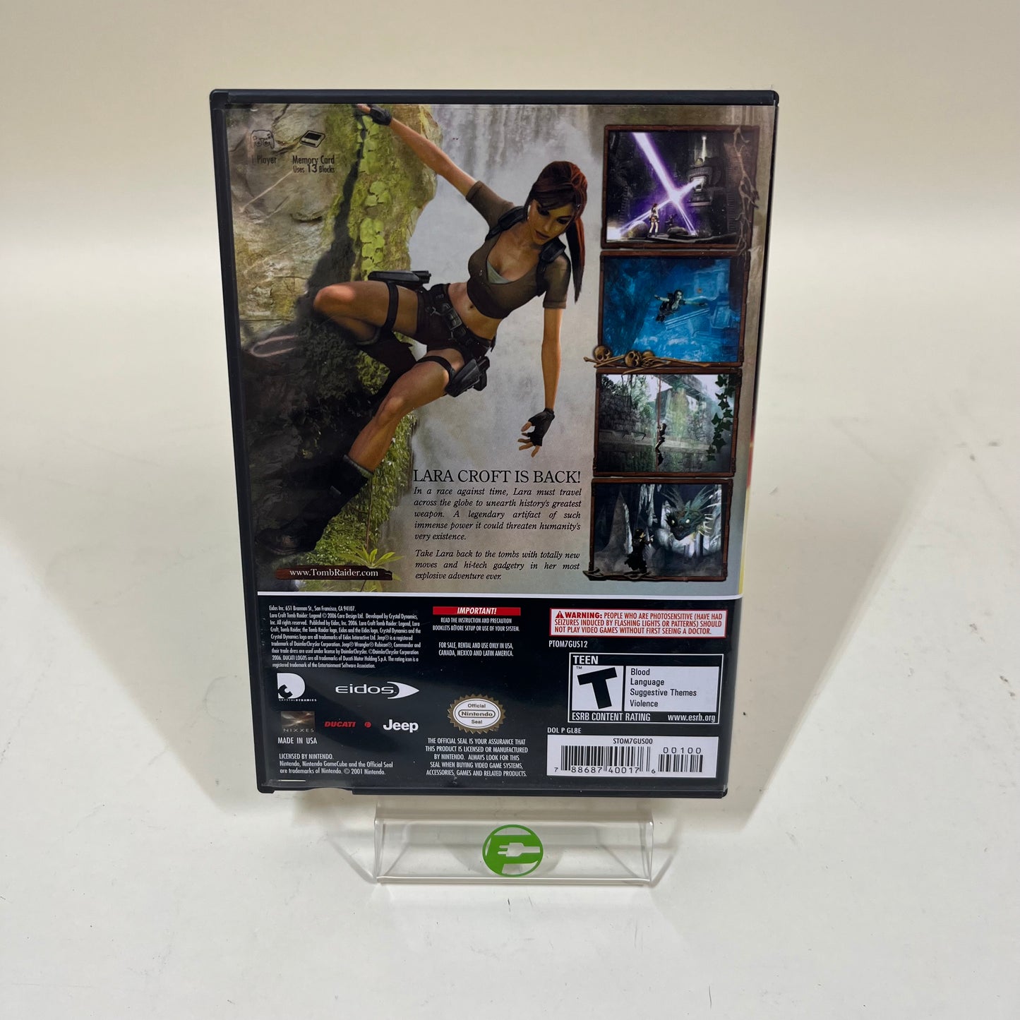 Lara Croft Tomb Raider Legend (Nintendo GameCube, 2006)