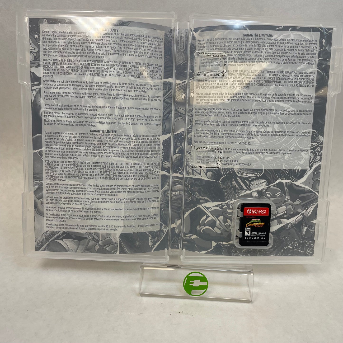 Teenage Mutant Ninja Turtles The Cowabunga Collection (Nintendo Switch, 2022)