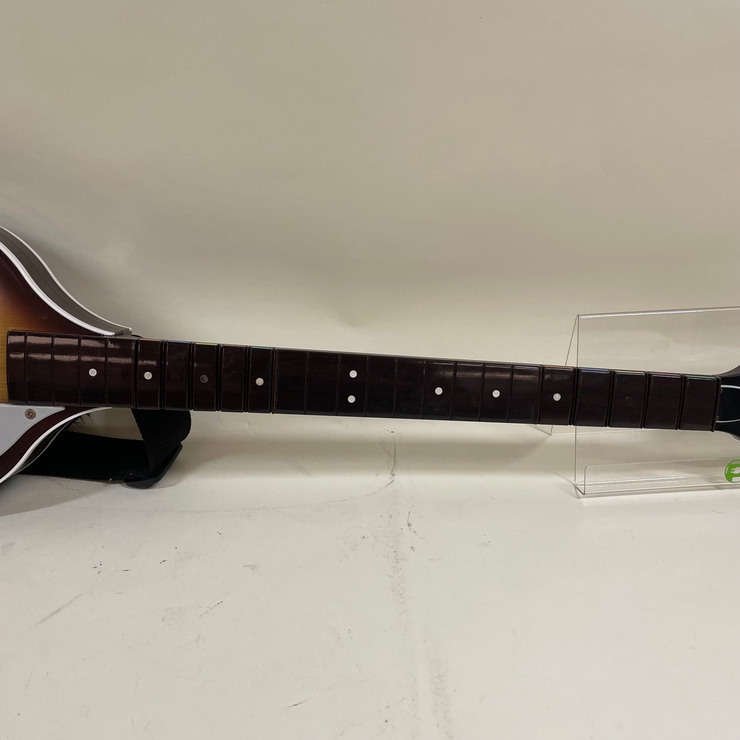 Rockband Beatles Hofner Bass Guitar Brown PSGTS3 For Playstation 3 PS3 NO DONGLE