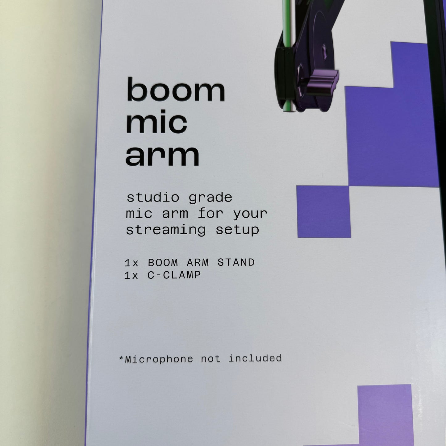 New North Boom Mic Arm 207-00-1564 NO MIC INCLUDED!
