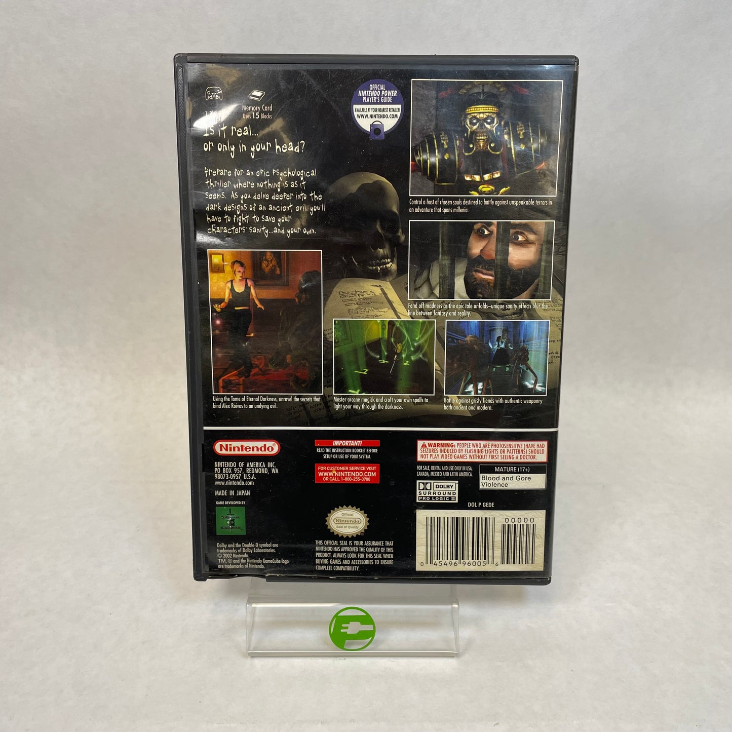 Eternal Darkness Sanity's Requiem (Nintendo GameCube, 2002)