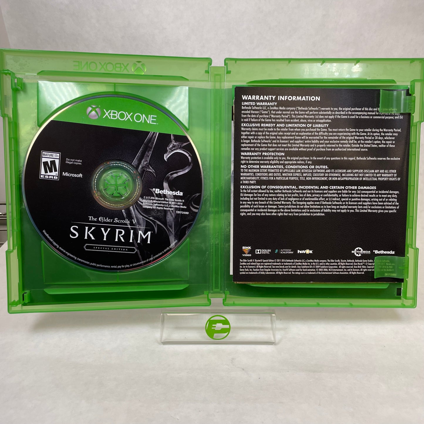 The Elder Scrolls V Skyrim Special Edition (Microsoft Xbox One, 2016)