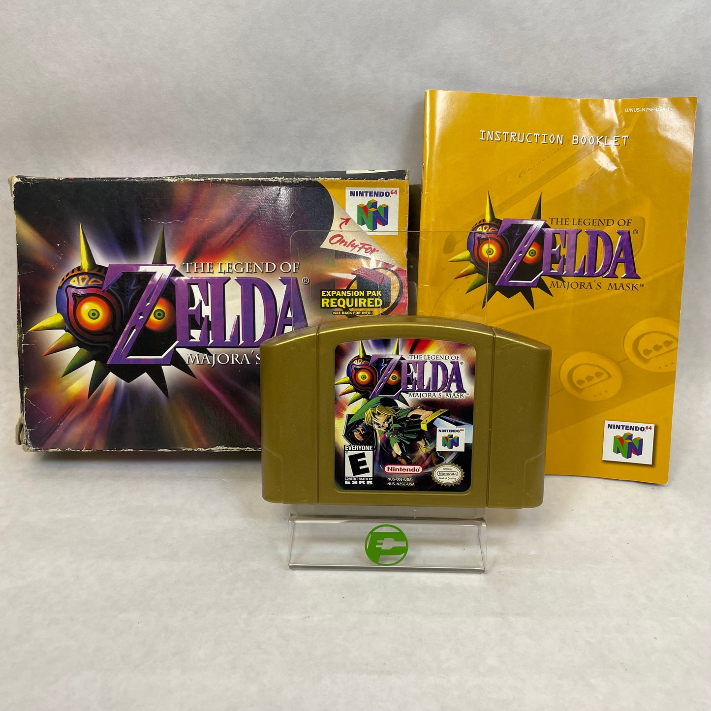 The Legend of Zelda Majora's Mask (Nintendo 64 N64, 2000) w/ Box