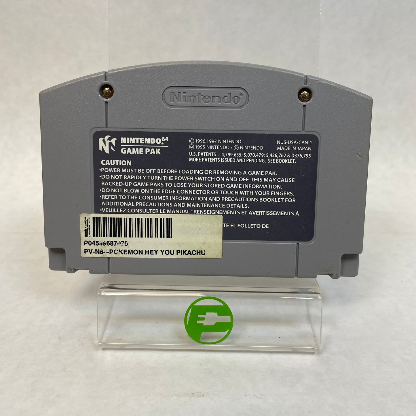 Hey You, Pikachu! (Nintendo 64 N64, 1998)
