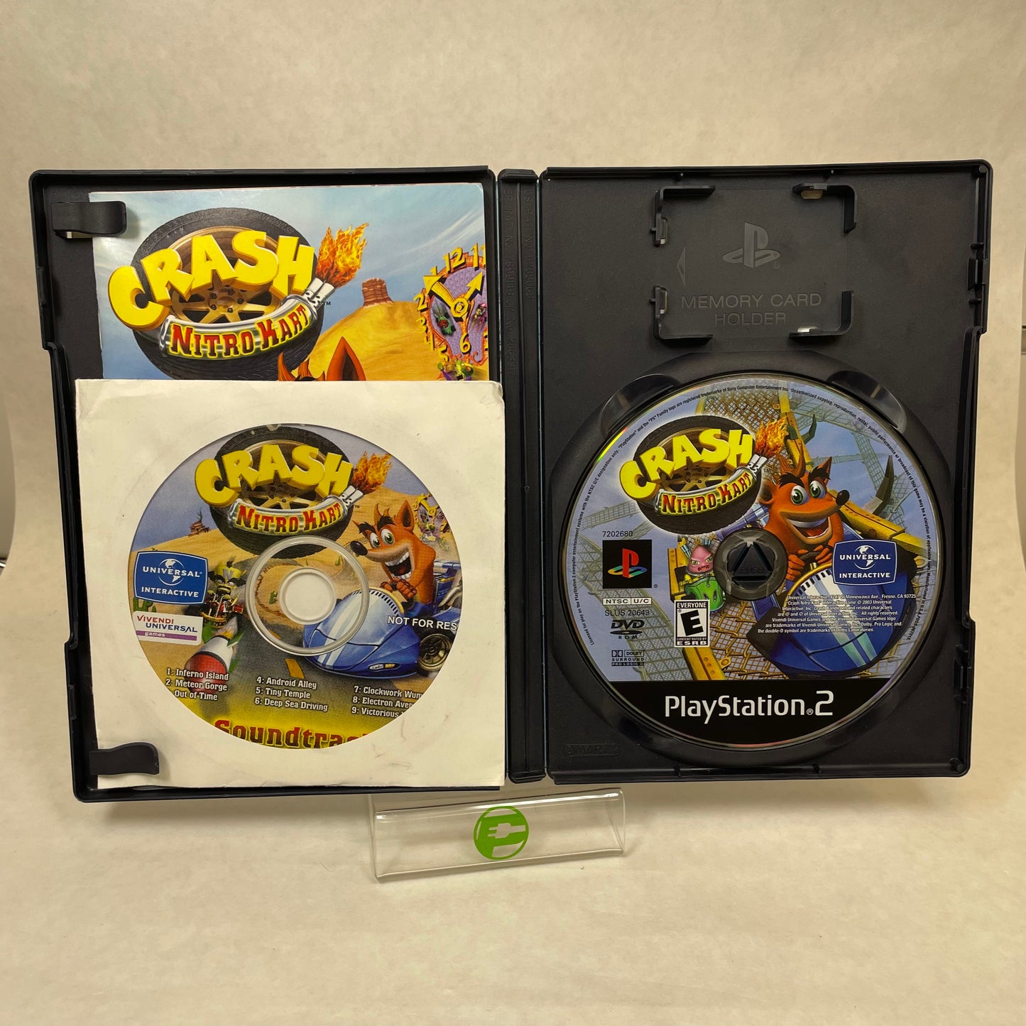 Crash Nitro Kart (Sony PlayStation 2 PS2, 2003)