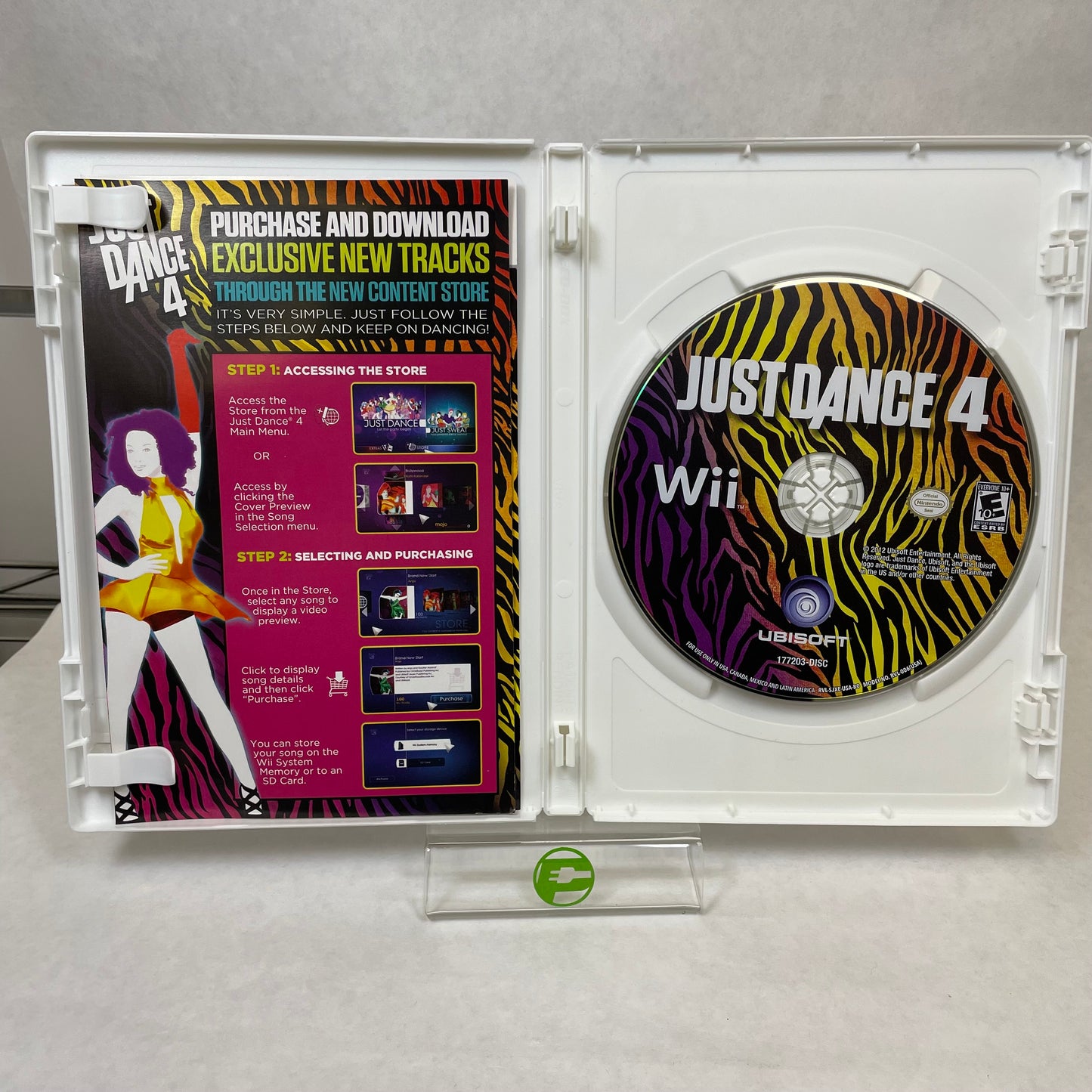 Just Dance 4 (Nintendo Wii, 2012)
