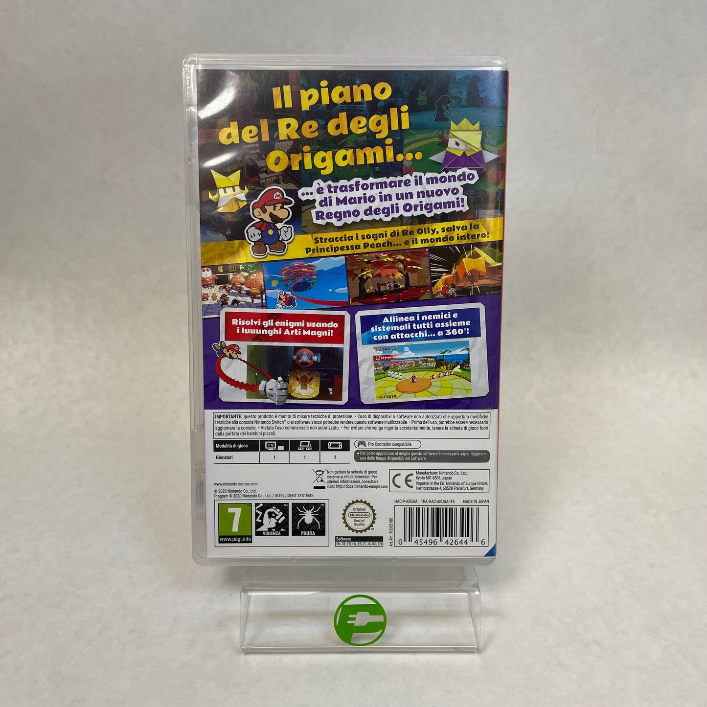 Paper Mario The Origami King (Nintendo Switch, 2020) PEGI Version