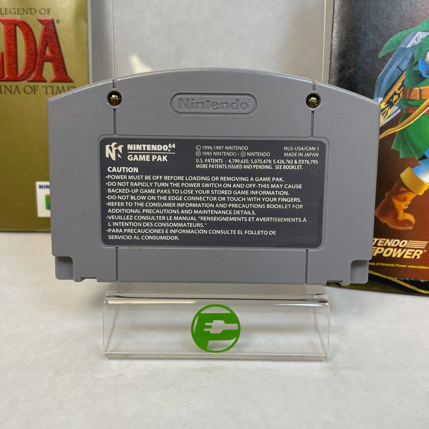 The Legend of Zelda Ocarina of Time (Nintendo 64 N64, 1998) w/ Box