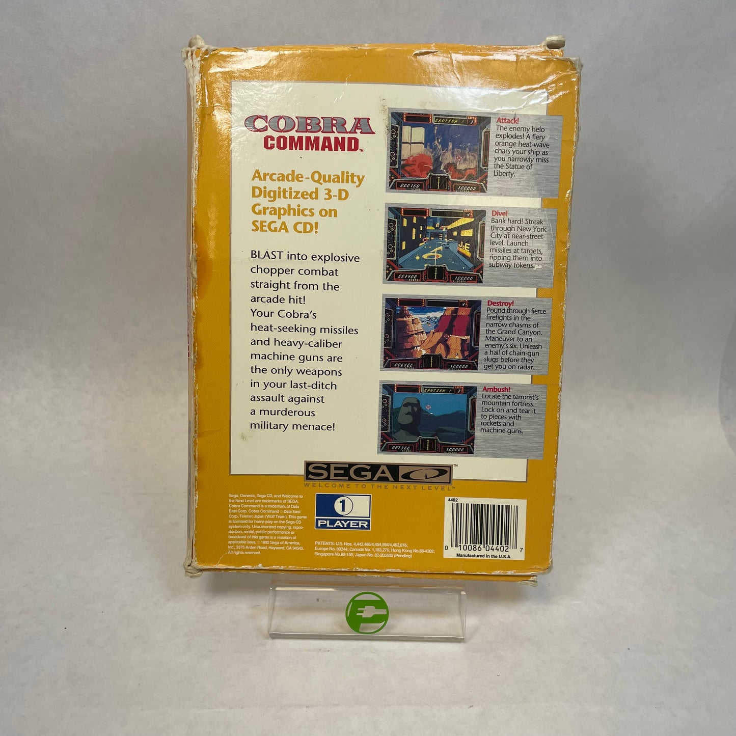 Cobra Command (Sega CD, 1992)