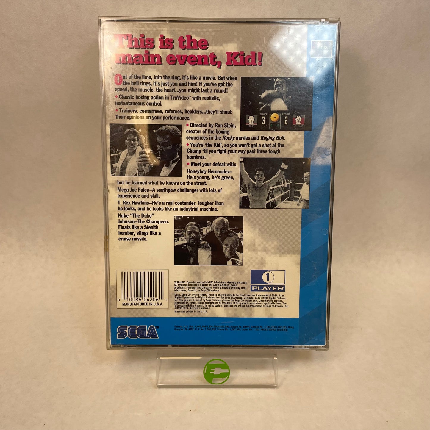 Prize Fighter (Sega CD, 1993)