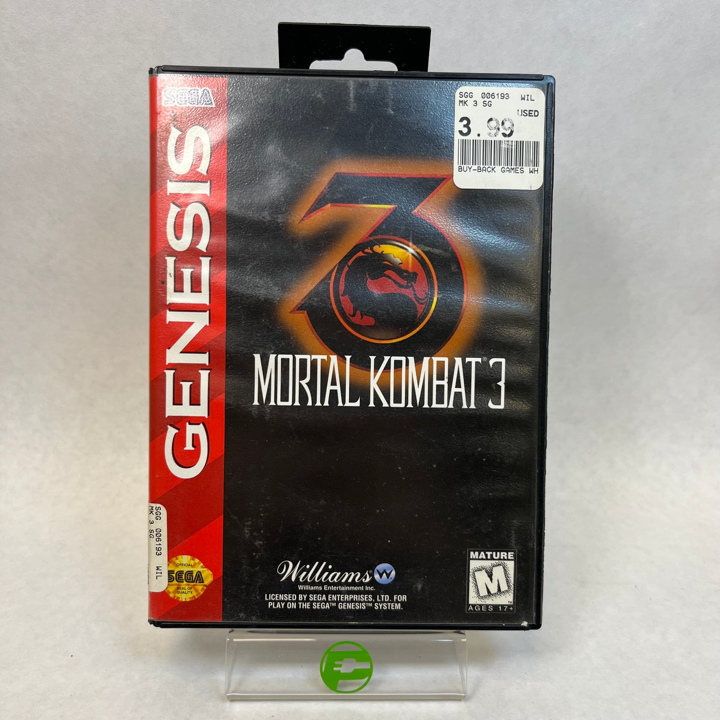 Mortal Kombat 3 (Sega Genesis, 1995)