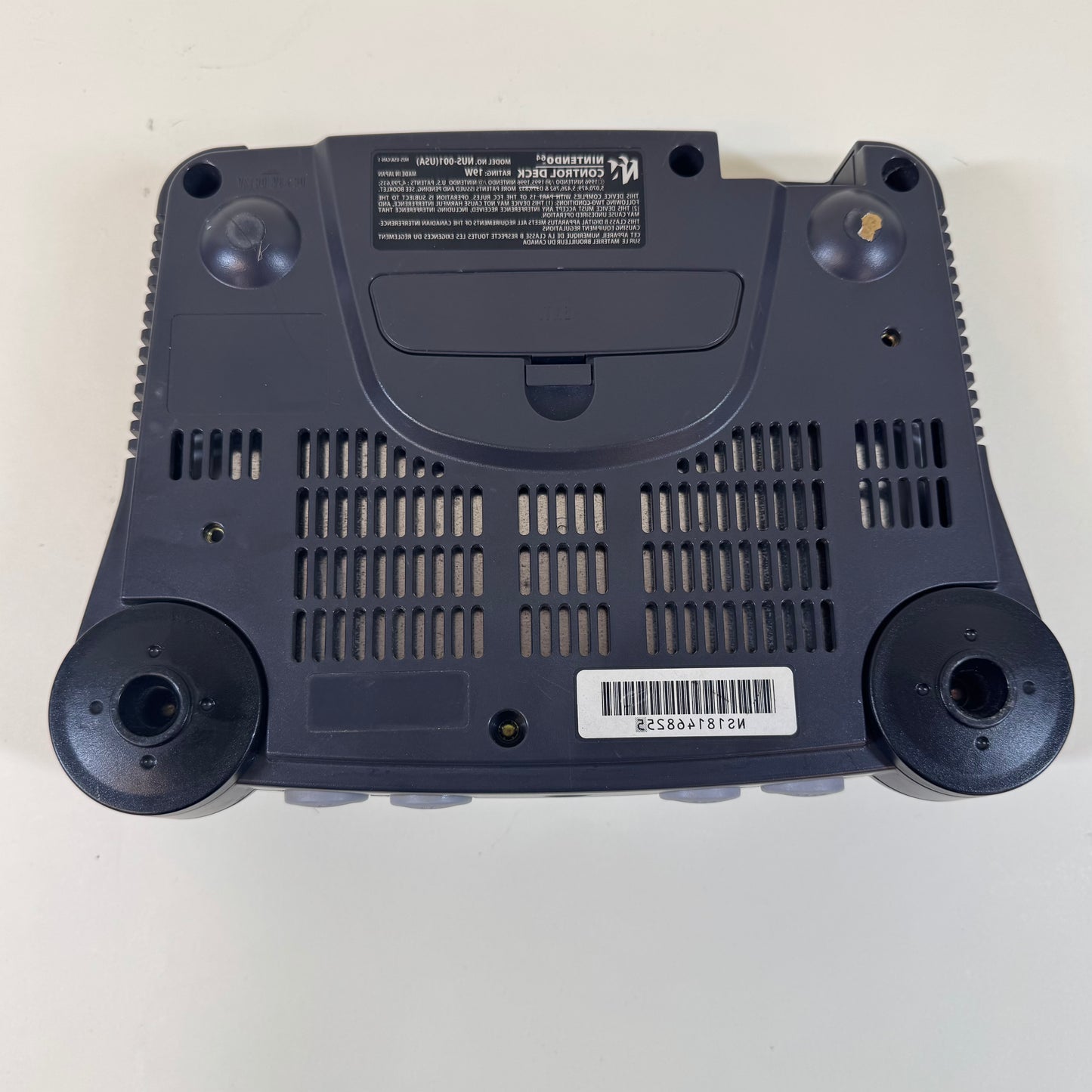 Nintendo 64 N64 Video Game Console NUS-001 Gray