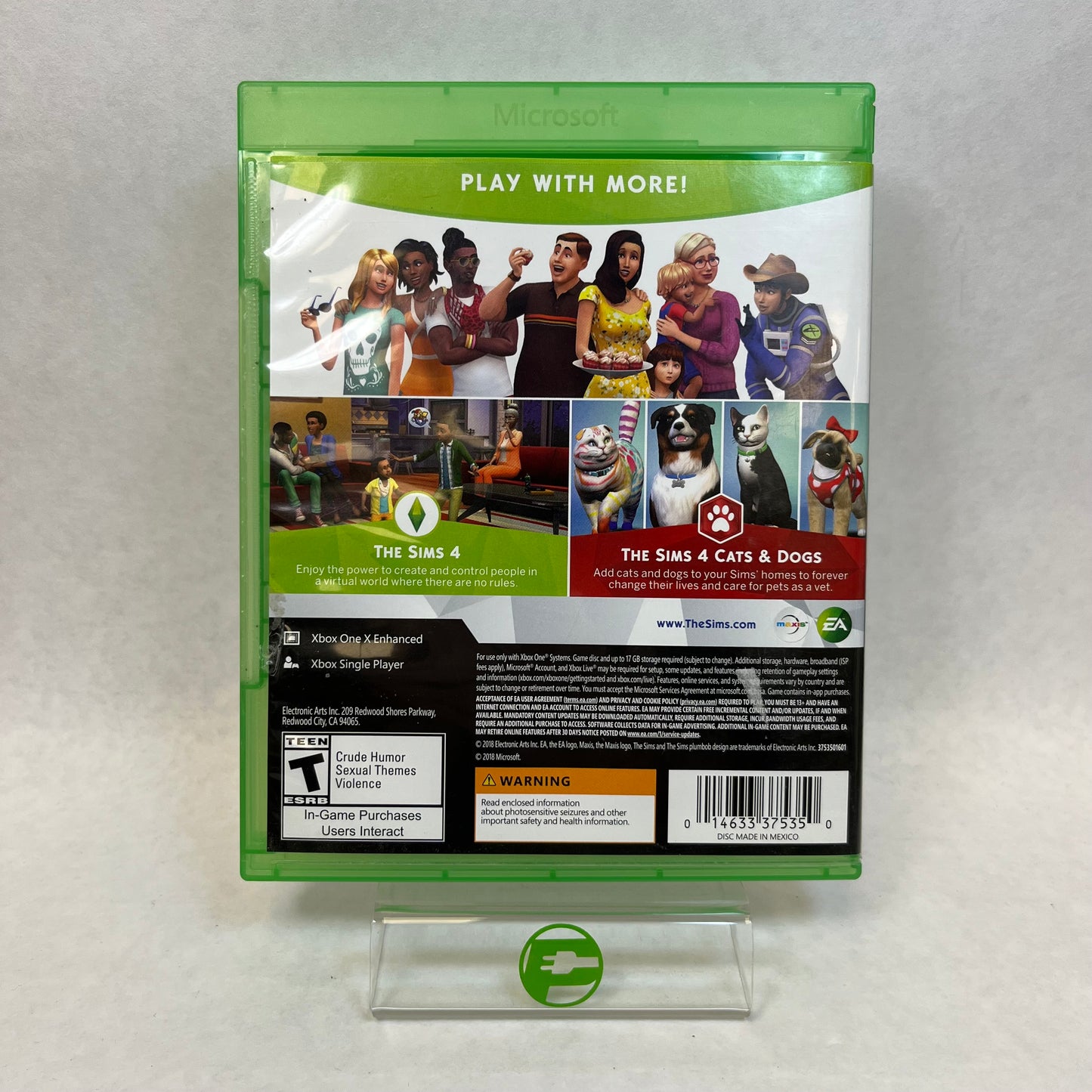 The Sims 4 Cats & Dogs Bundle (Microsoft Xbox One, 2018)