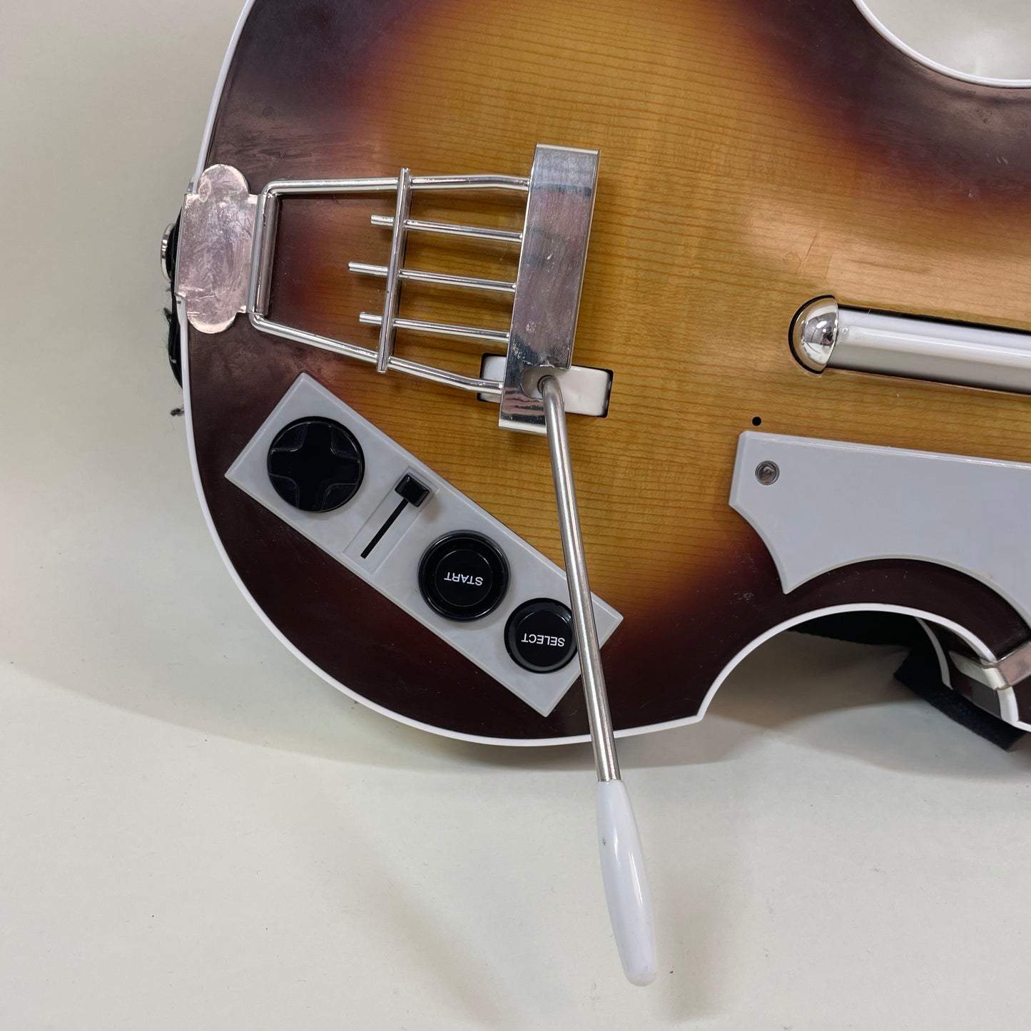 Rockband Beatles Hofner Bass Guitar Brown PSGTS3 For Playstation 3 PS3 NO DONGLE