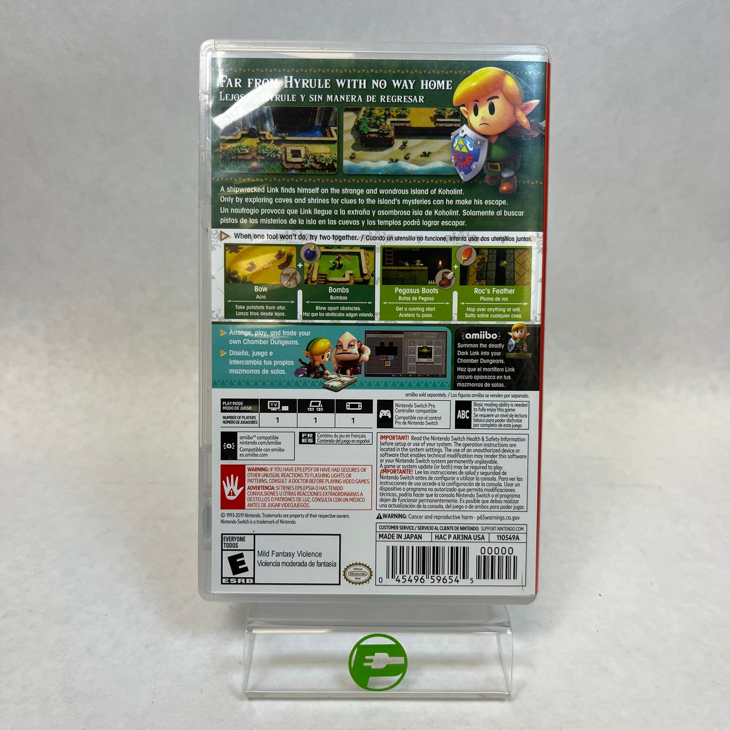 The Legend of Zelda Link's Awakening (Nintendo Switch, 2019)