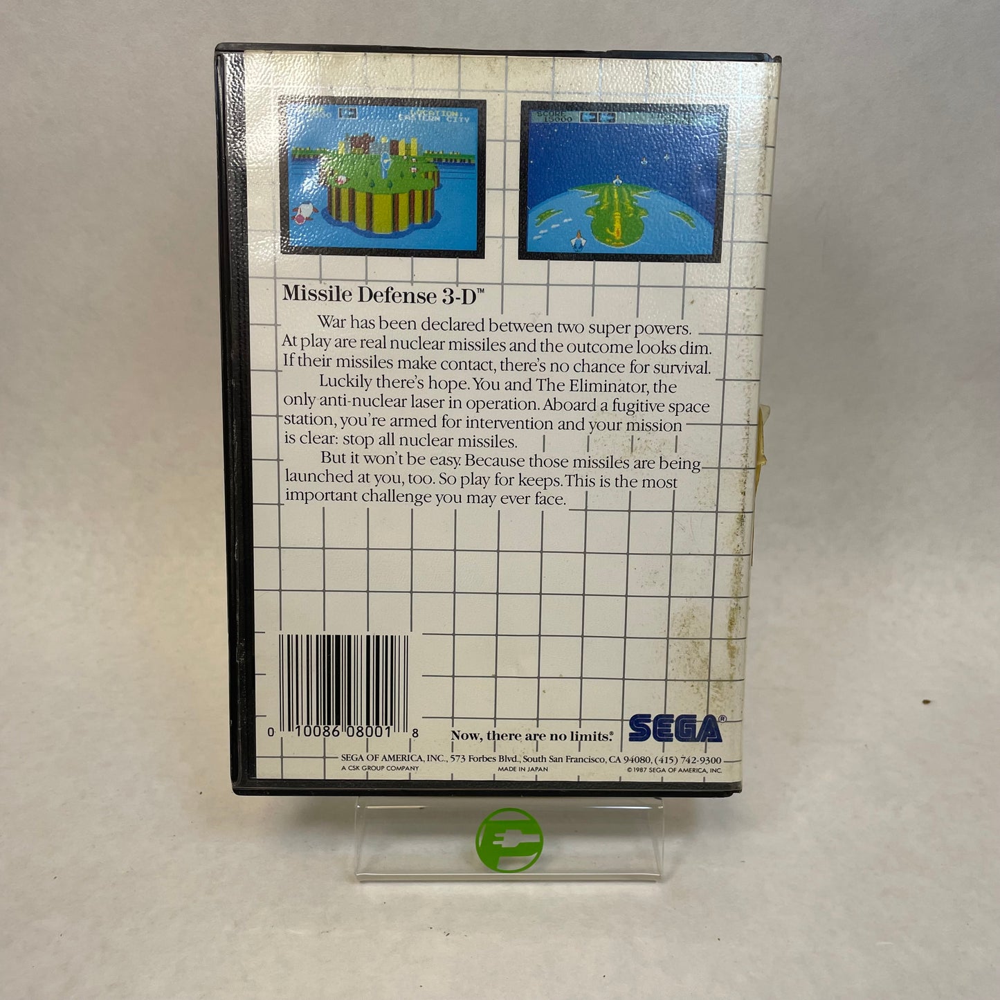 Missile Defense 3-D (Sega Master System, 1987)