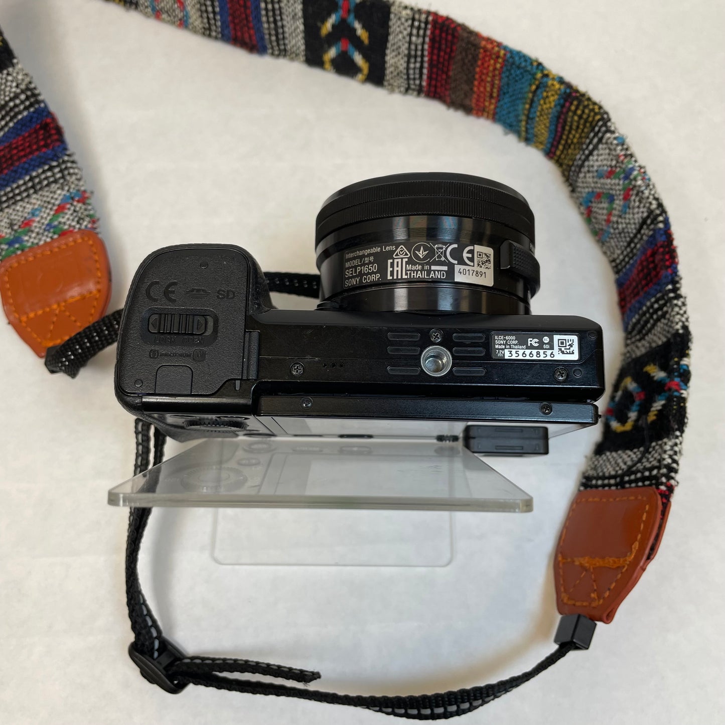 Sony Alpha A6000 24.3MP Digital SLR DSLR Camera ?963 Shutter Count w/ Lens