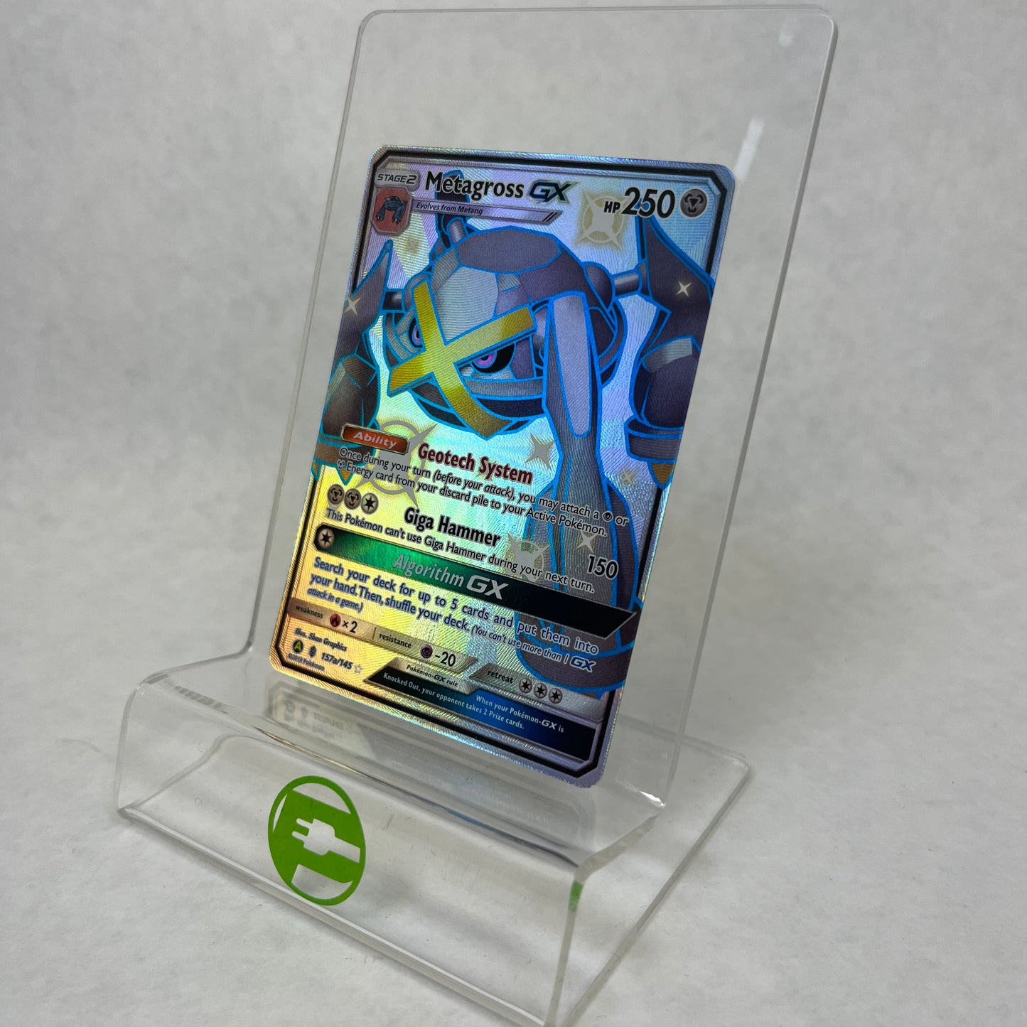 Pokémon TCG Metagross GX 157a/145 Ultra Rare English