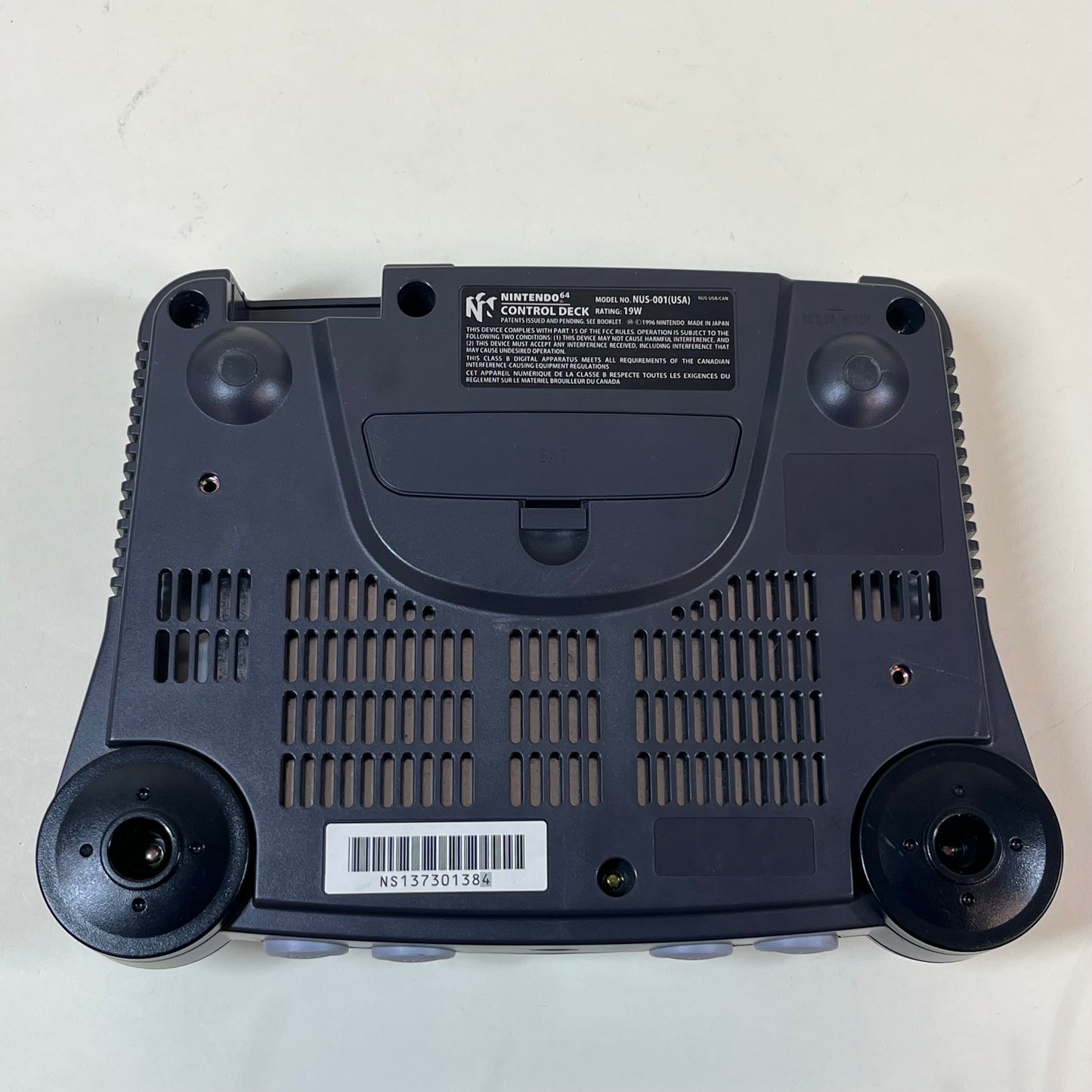 Nintendo 64 N64 Video Game Console NUS-001 Gray