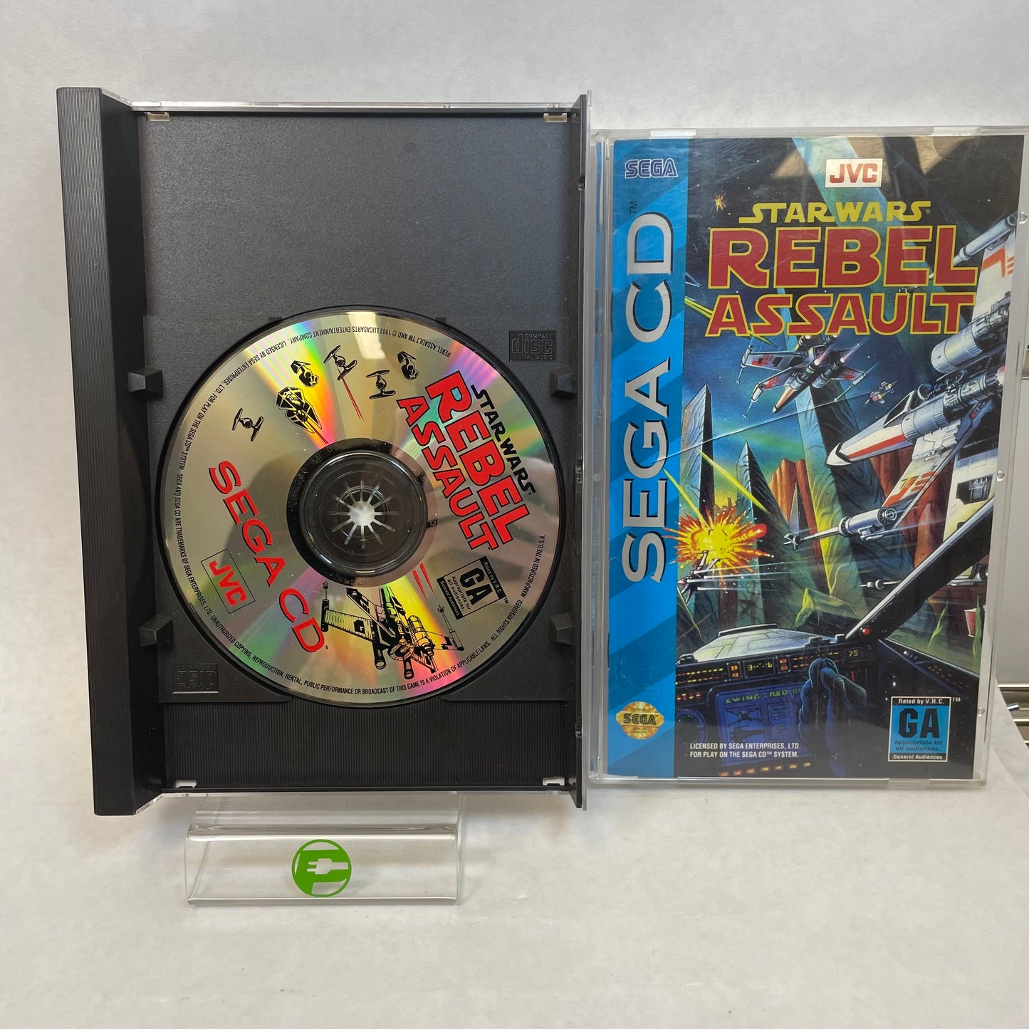 Star Wars Rebel Assault (Sega CD, 1993)
