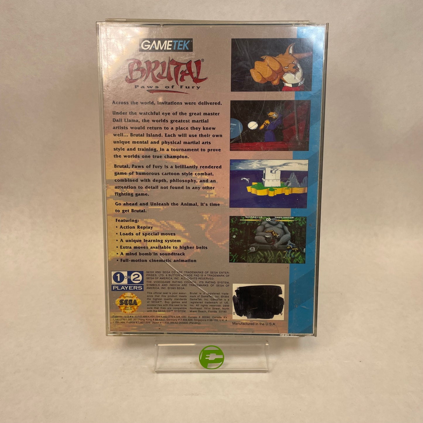 Brutal Paws of Fury (Sega CD, 1993)
