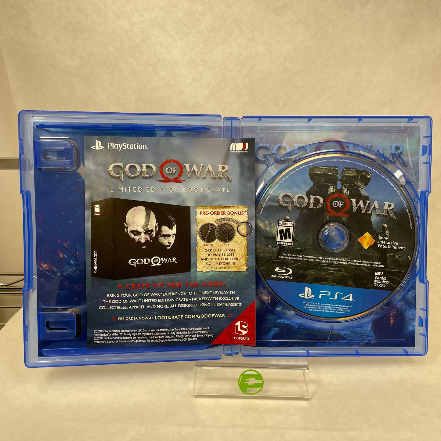 God Of War (Sony PlayStation 4 PS4, 2018)