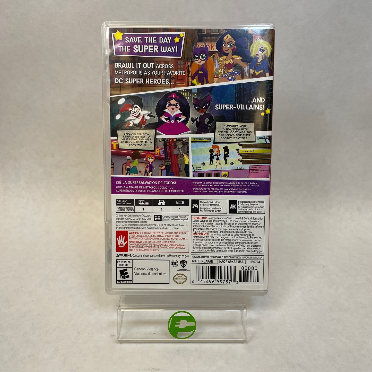 DC Super Hero Girls Teen Power (Nintendo Switch, 2021)