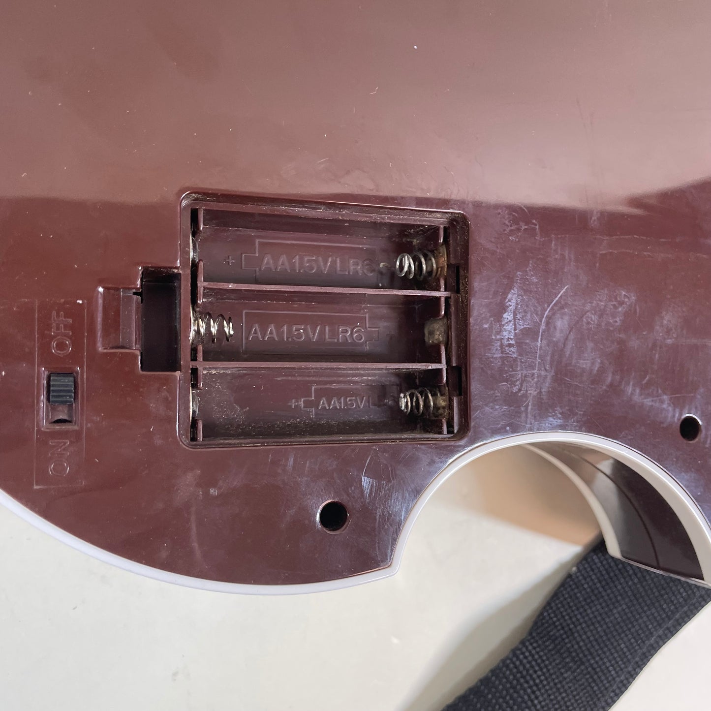 Rockband Beatles Hofner Bass Guitar Brown PSGTS3 For Playstation 3 PS3 NO DONGLE