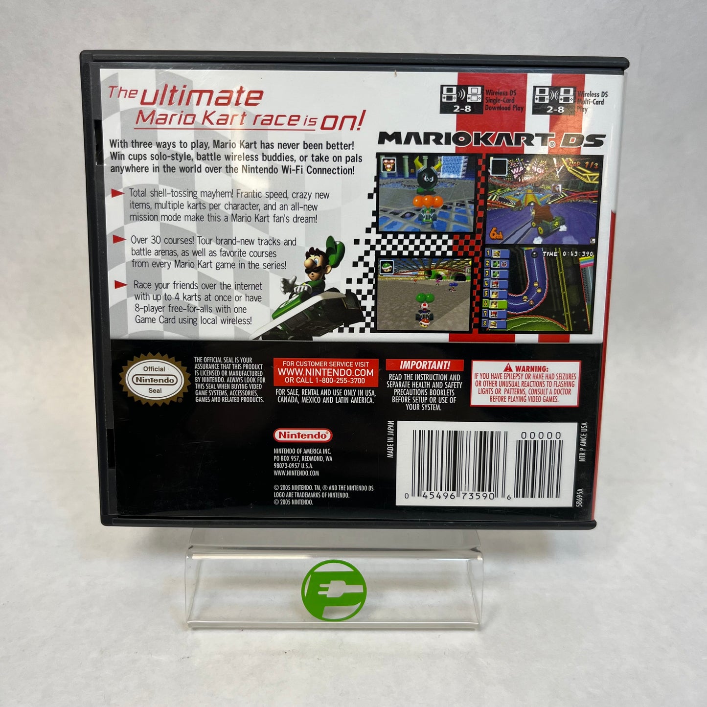 Mario Kart DS (Nintendo DS, 2005)