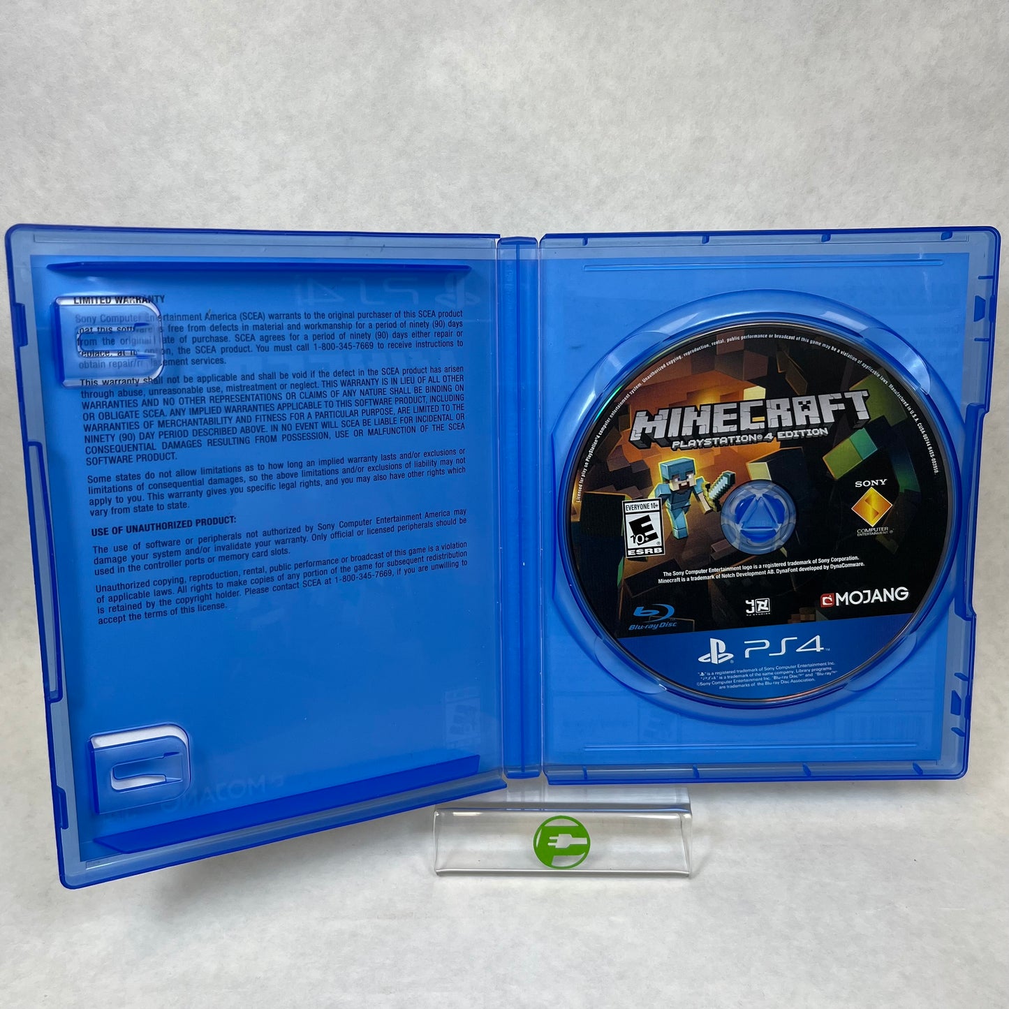 Minecraft (Sony PlayStation 4 PS4, 2014)