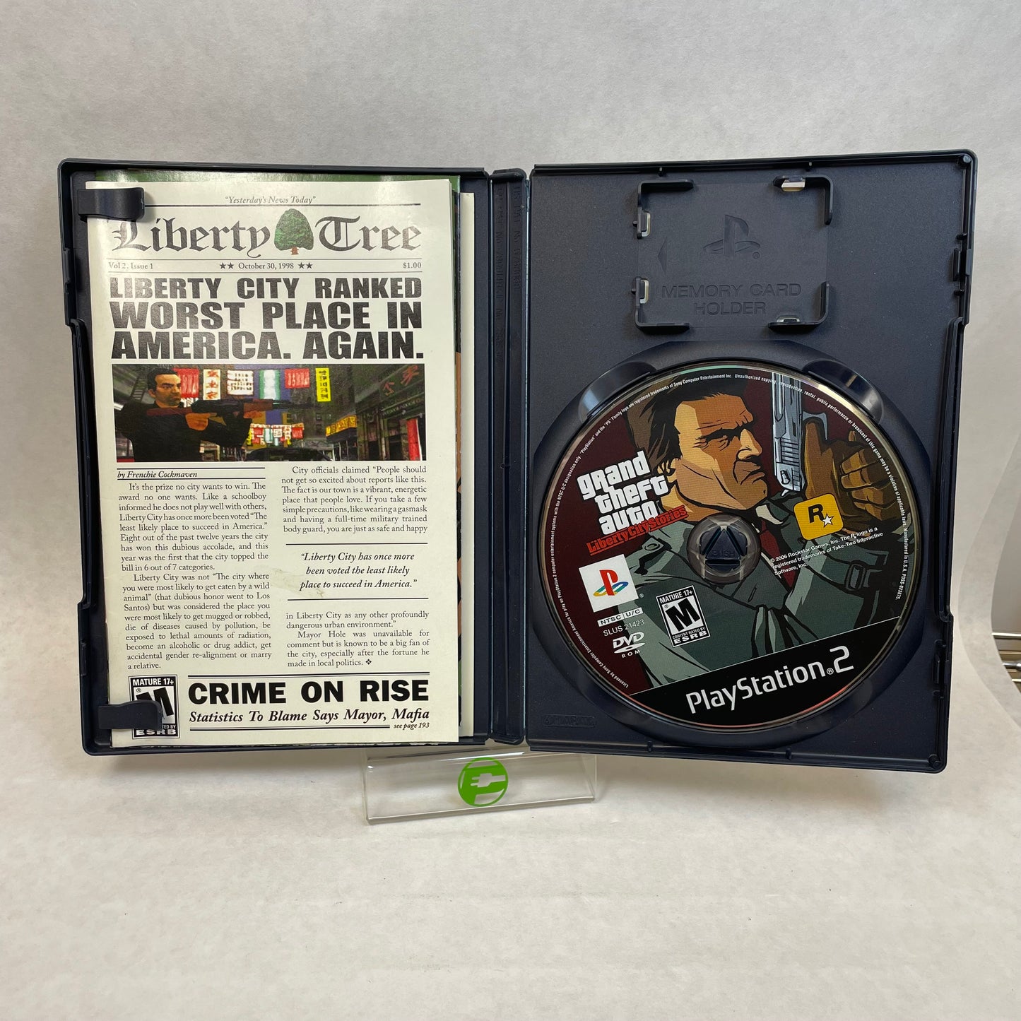 Grand Theft Auto Liberty City Stories (Sony PlayStation 2 PS2, 2005)