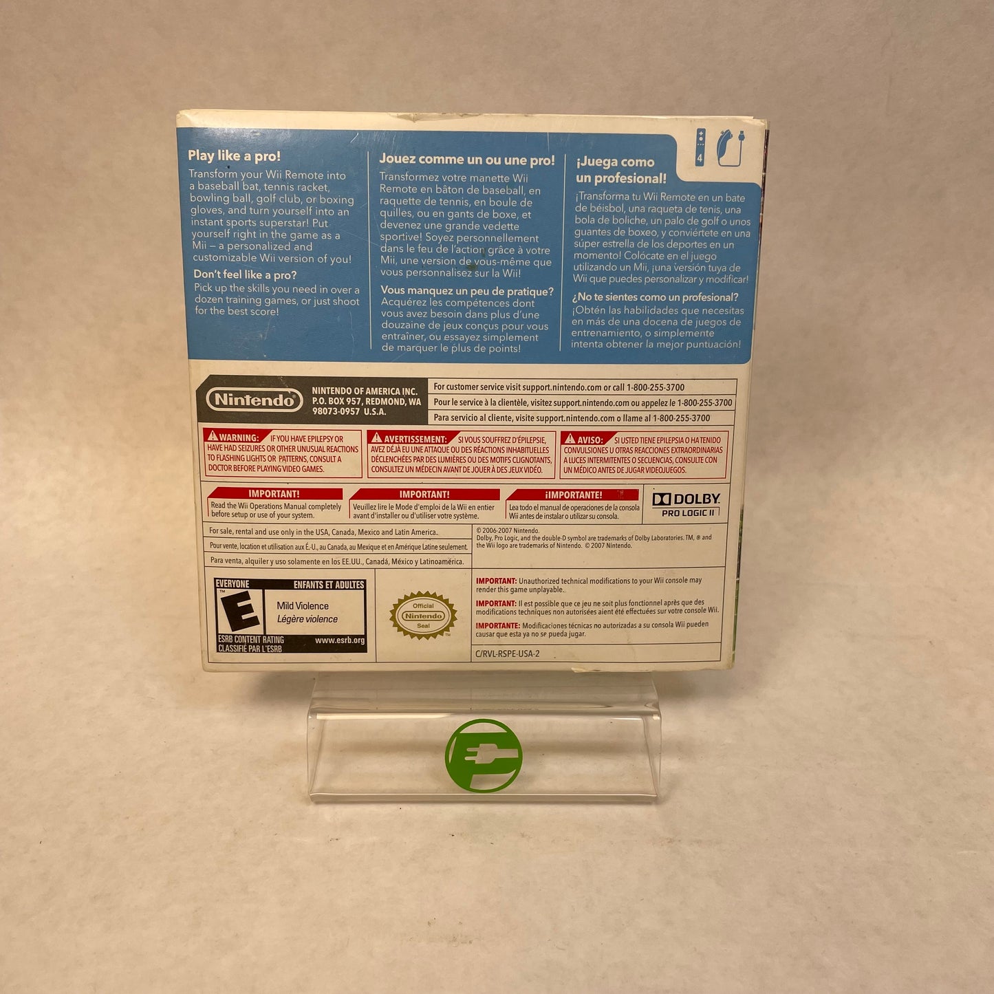 Wii Sports (Nintendo Wii, 2006)