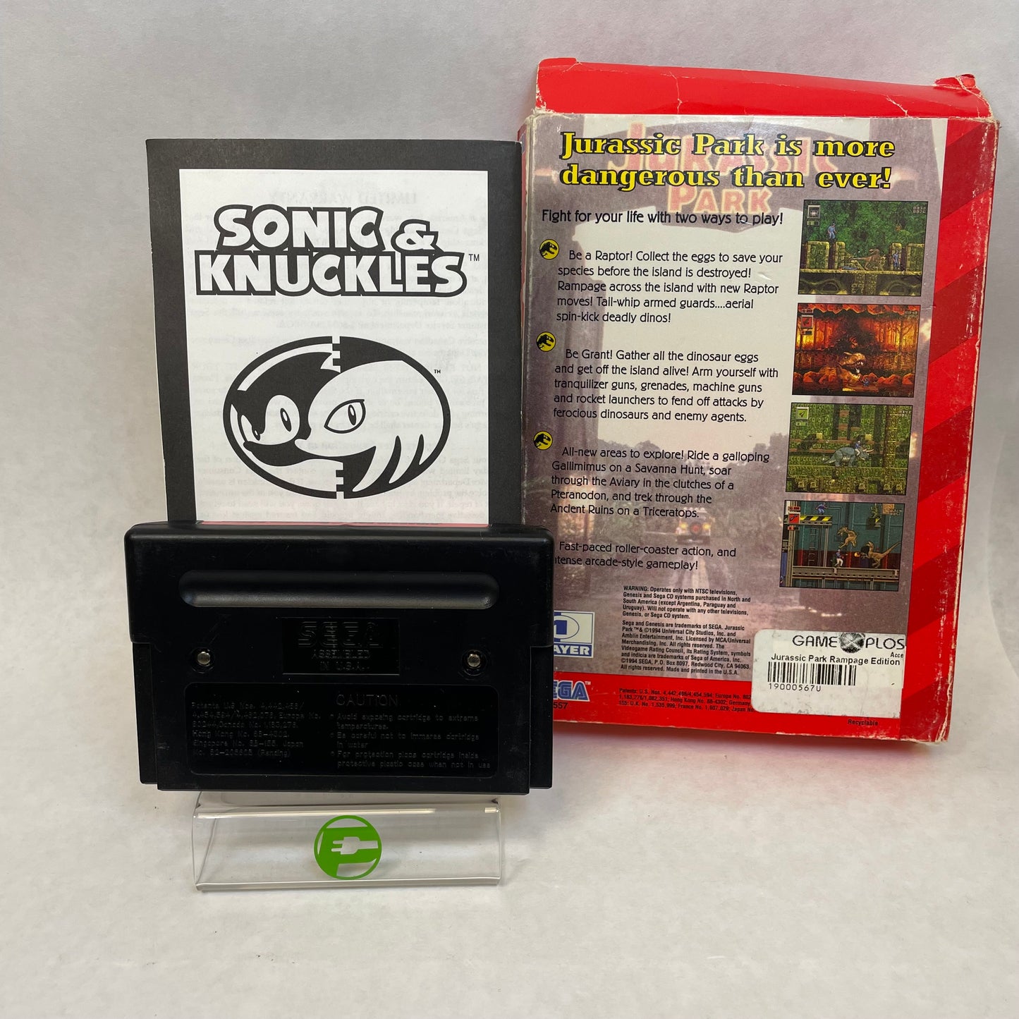 Jurassic Park Rampage Edition (Sega Genesis, 1994)