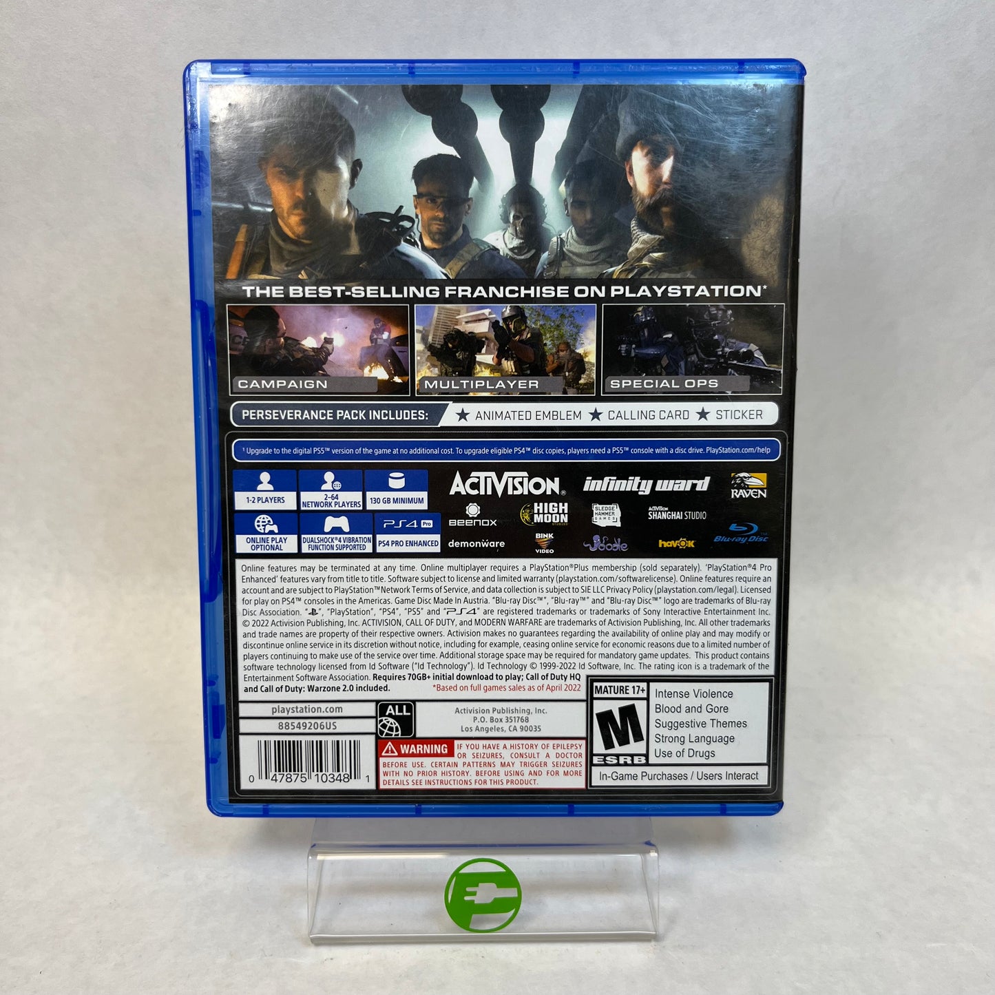 Call Of Duty Modern Warfare 2 II (Sony PlayStation 4 PS4, 2022)